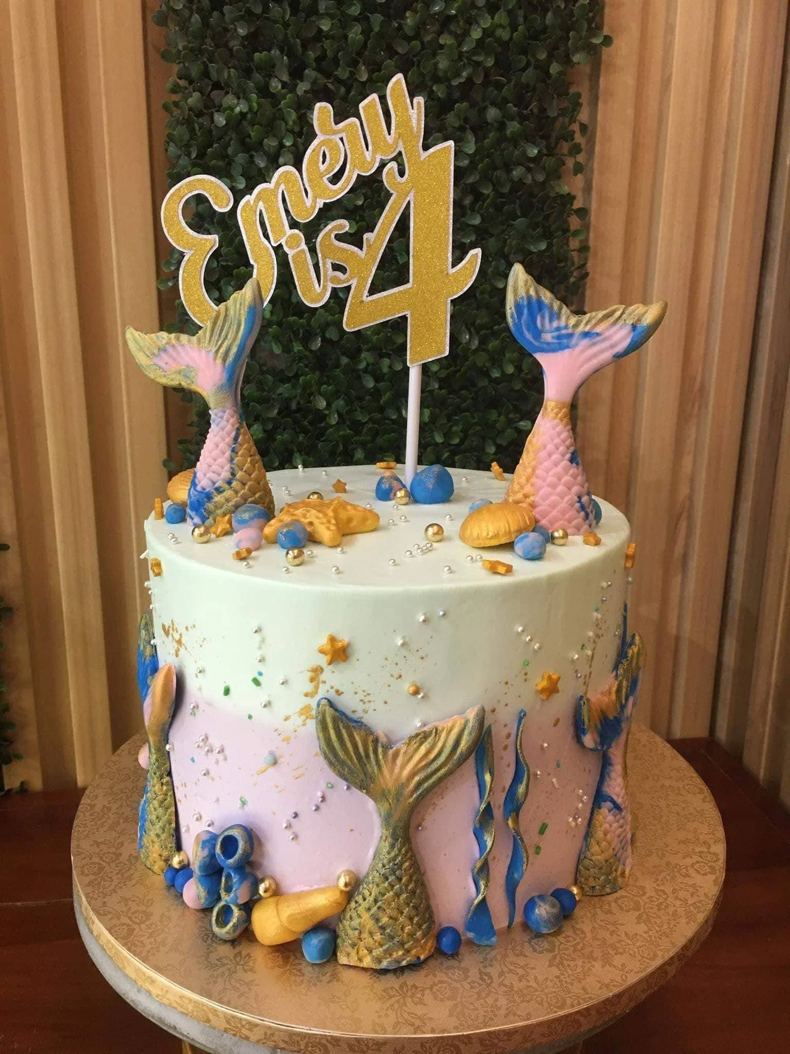 Under the Sea Mermaid Cake
