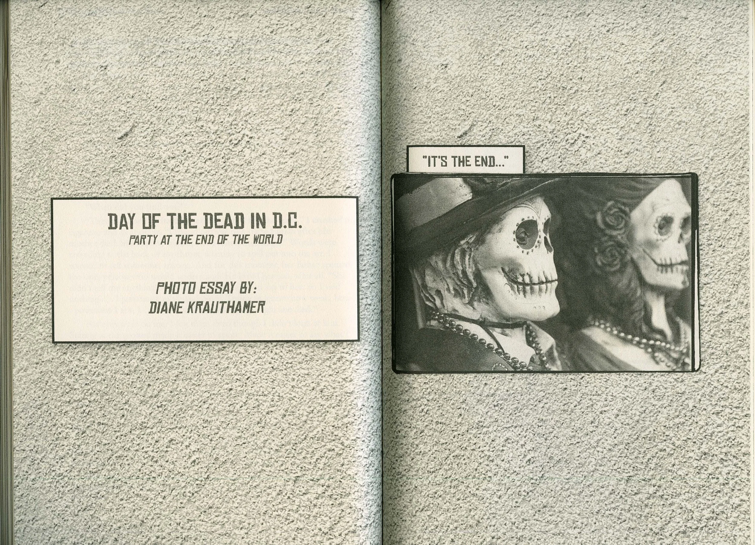 Rock and a Hard Place, Fall/Winter 2020: "Day of the Dead in D.C.: Party at the End of the World" photo essay, part 1