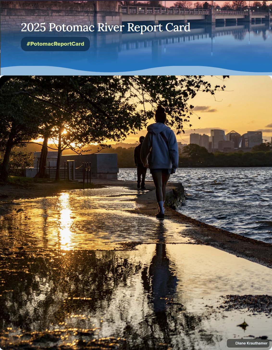 Potomac Conservancy's "2025 Potomac River Report Card"