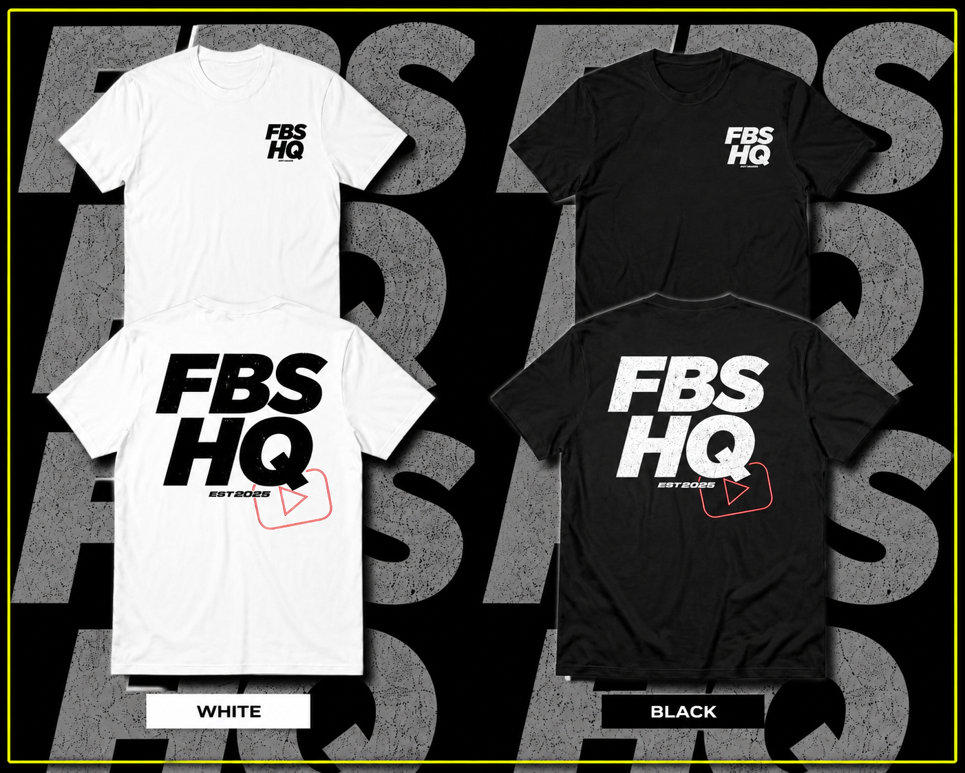 FBS HQ YOUTUBE T-SHIRT