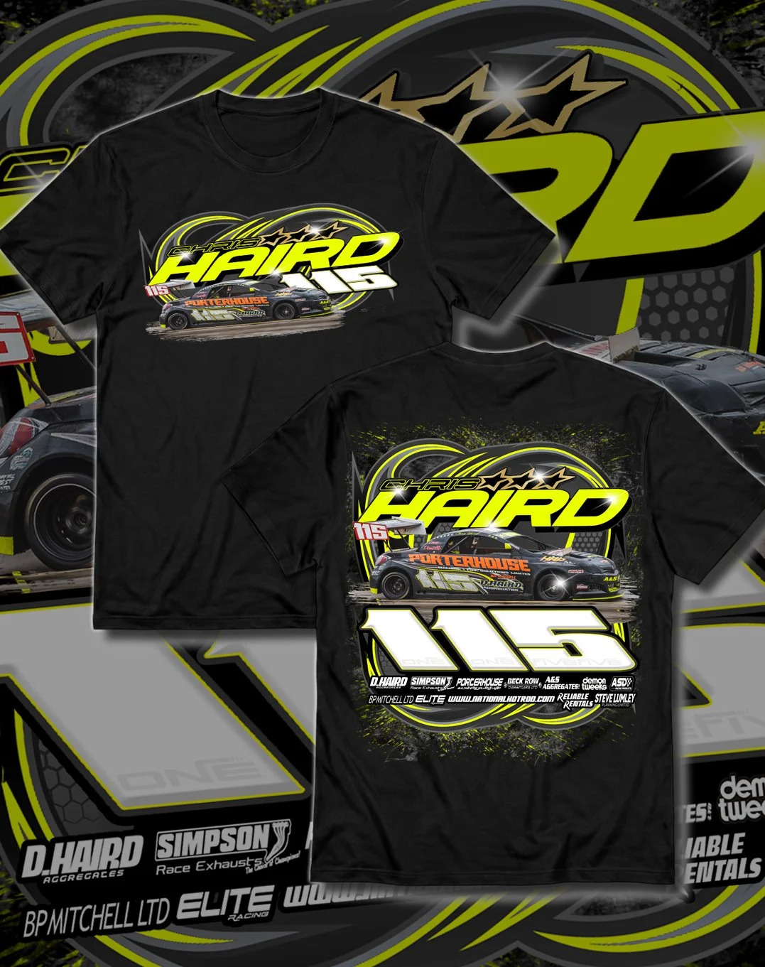 CHRIS HAIRD 115 T-SHIRT