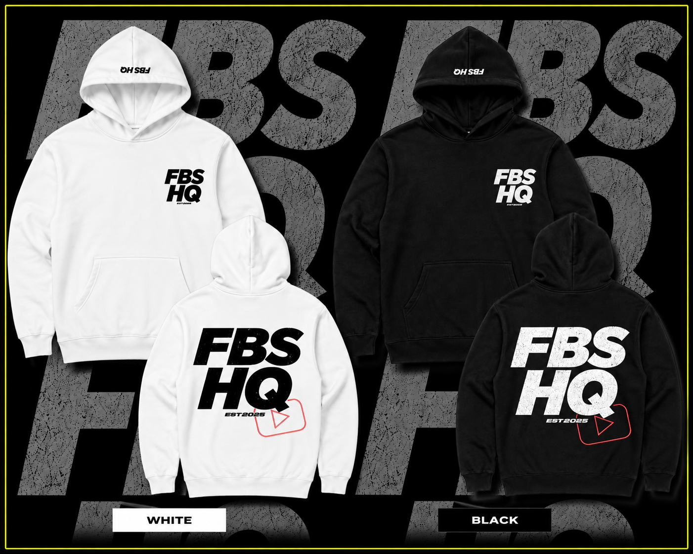 FBS HQ YOUTUBE HOODIE