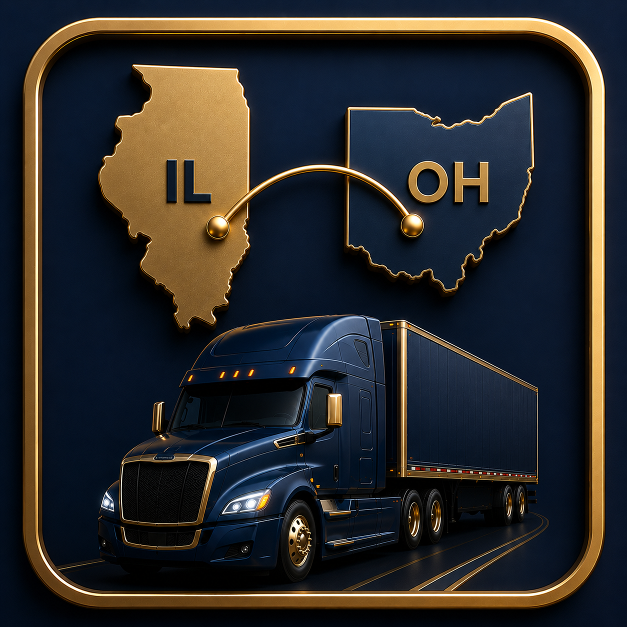 Illinois → Ohio Freight Transportation