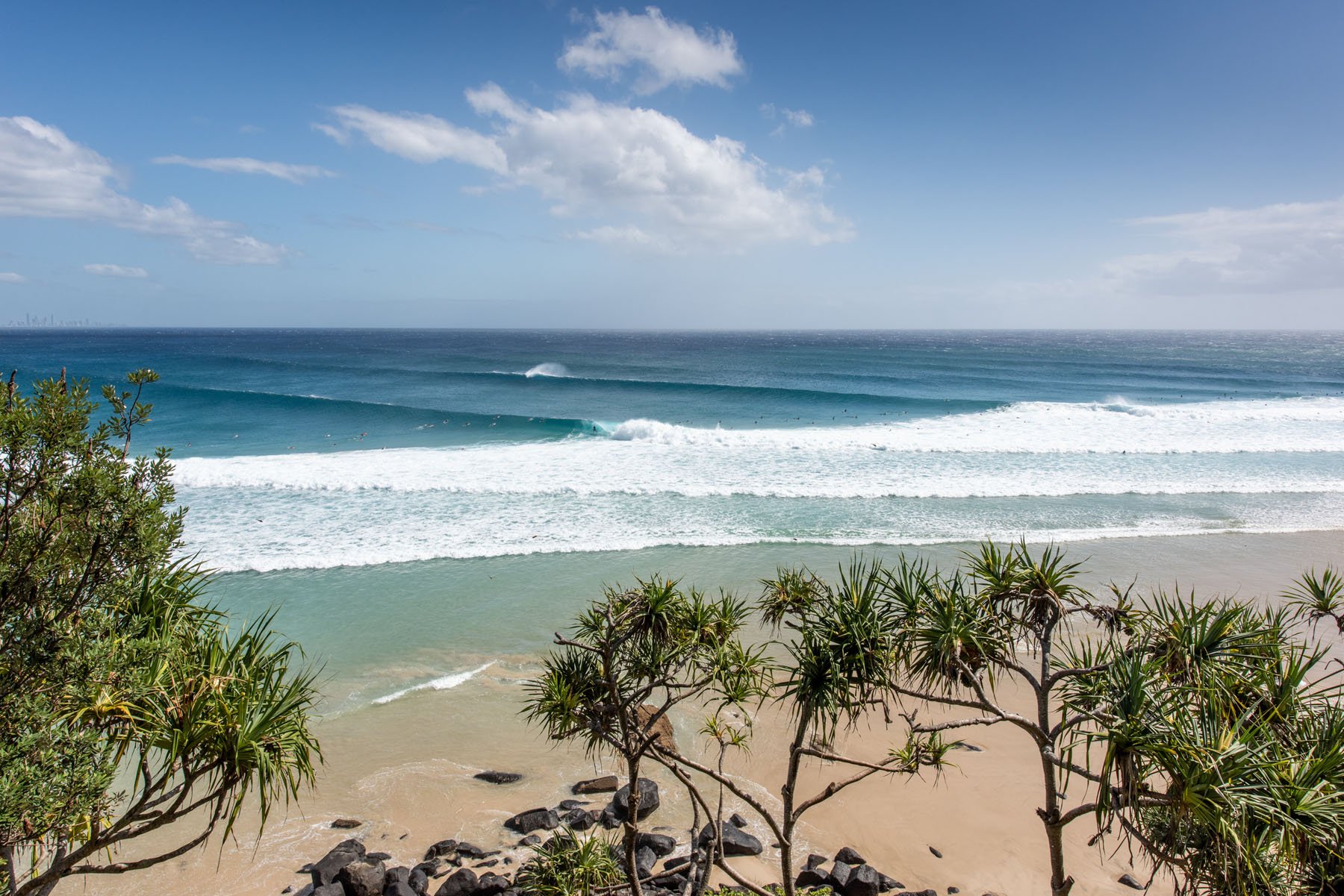Cyclone Swell, Rainbow Bay