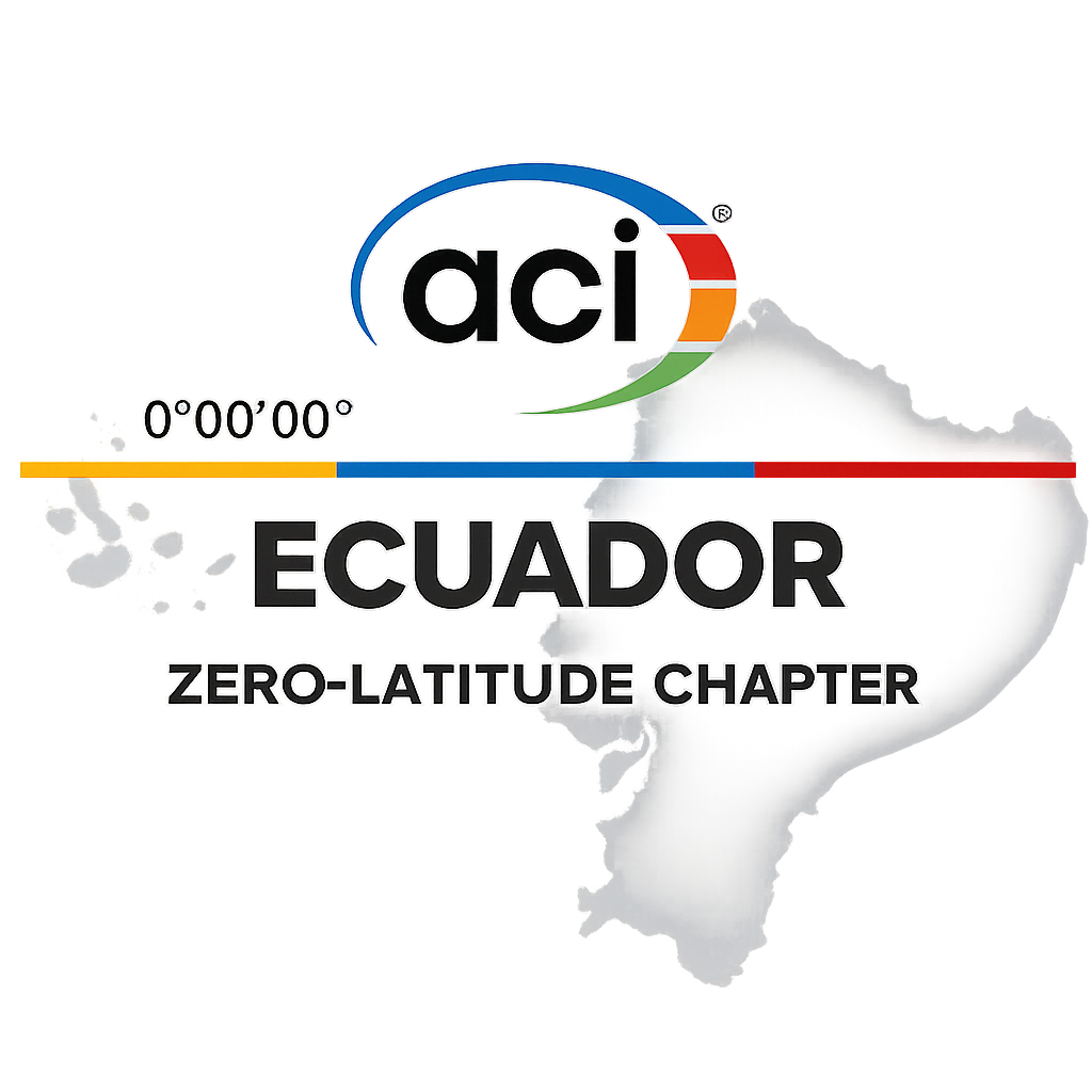 ACI ECUADOR ZERO-LATITUDE CHAPTER