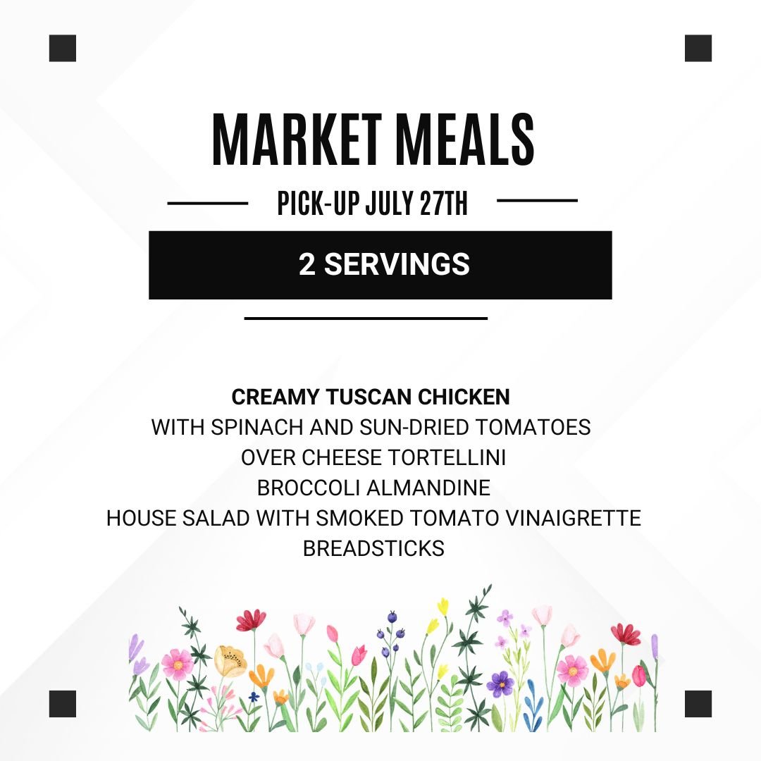 Creamy Tuscan Chicken 2 Servings