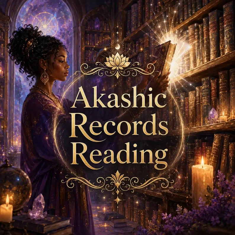 Akashic Records Live Zoom or Phone- Help Accessing Soul Wisdom, Removing Blocks, & Moving Forward