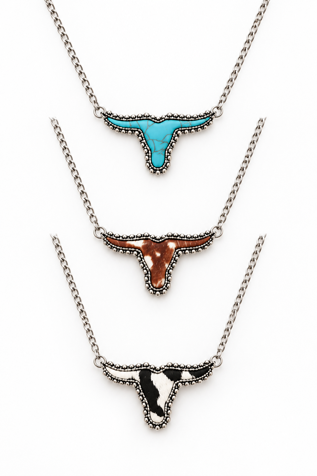 Wild Heart Longhorn Necklace
