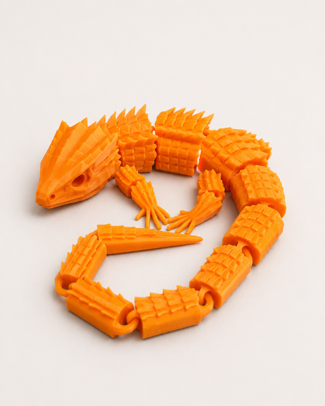 Articulated Red-Eyed Crocodile Skink
