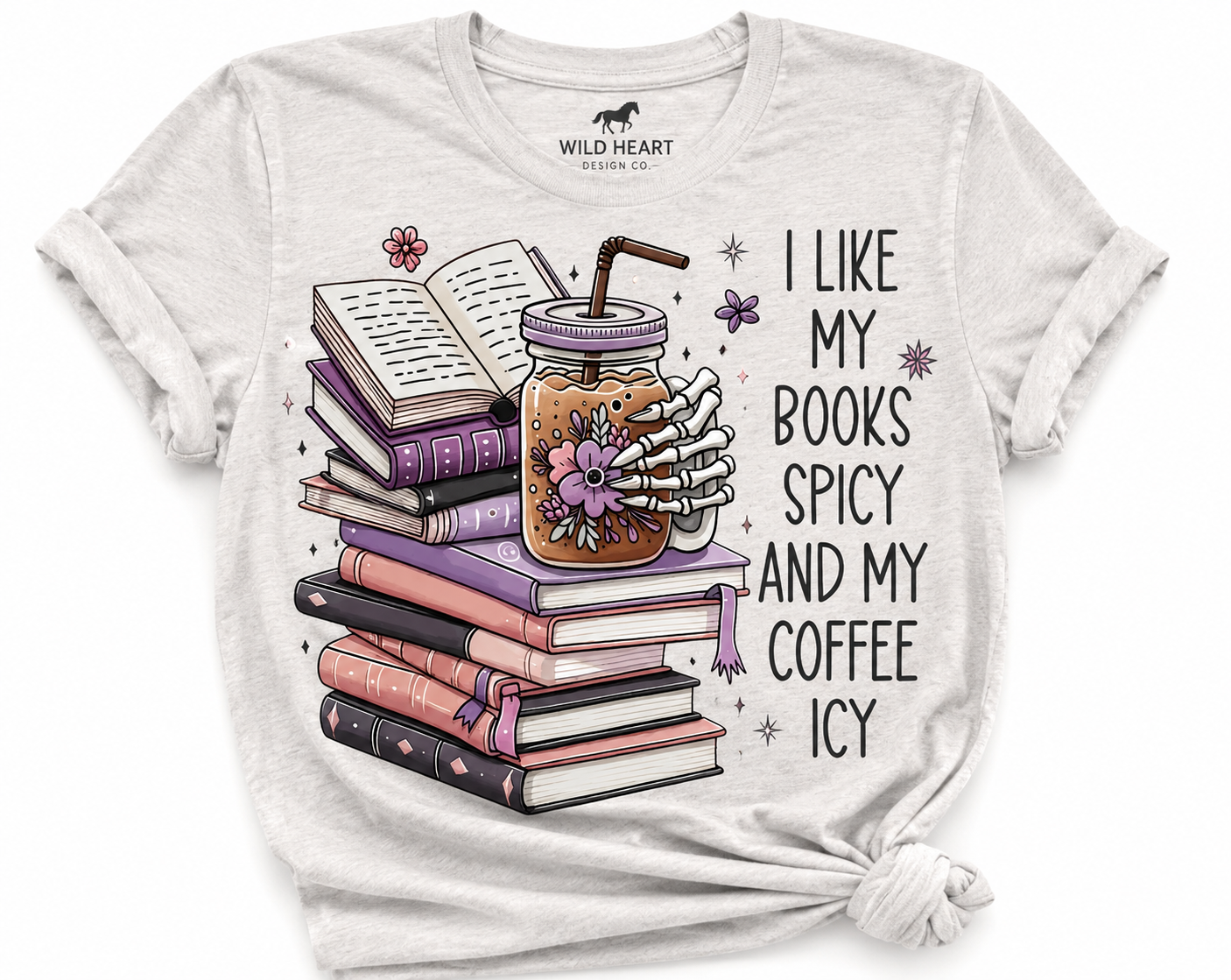 Books Spicy, Coffee Icy
