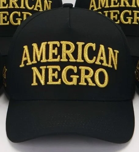 AMERICAN NEGRO BLACK GOLD CROWN