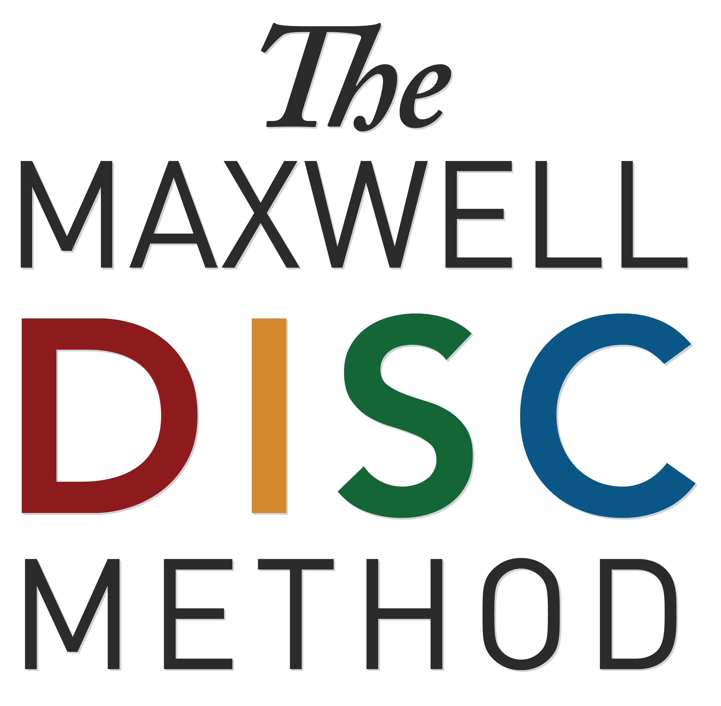 Colorful text saying 'The Maxwells' with a decorative background.