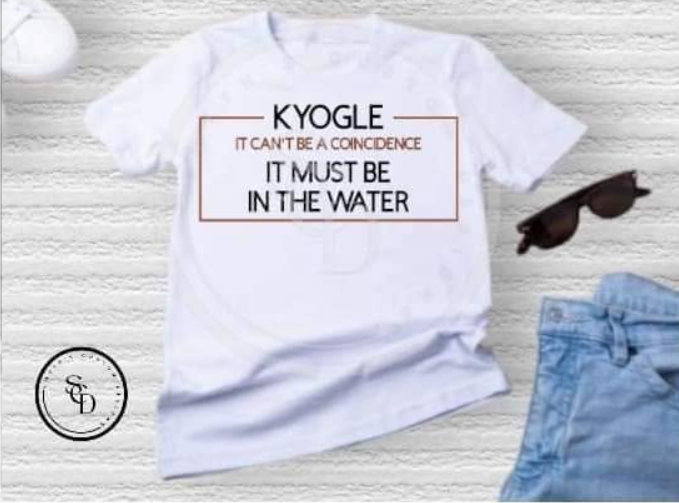 Kyogle IT MUST BE IN THE WATER Shirt