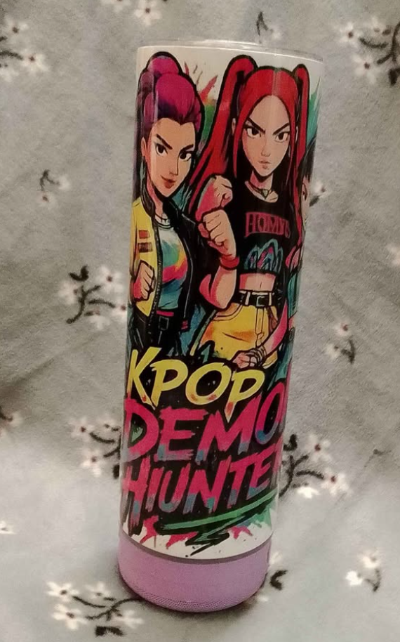PRE-MADE 20 oz BLUETOOTH SPEAKER TUMBLER - KPOP