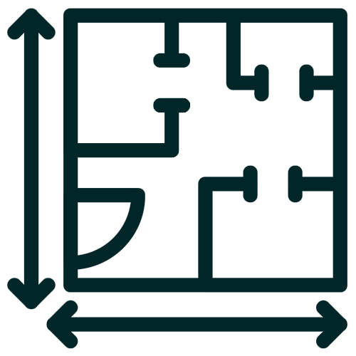 as-built floor plan icon