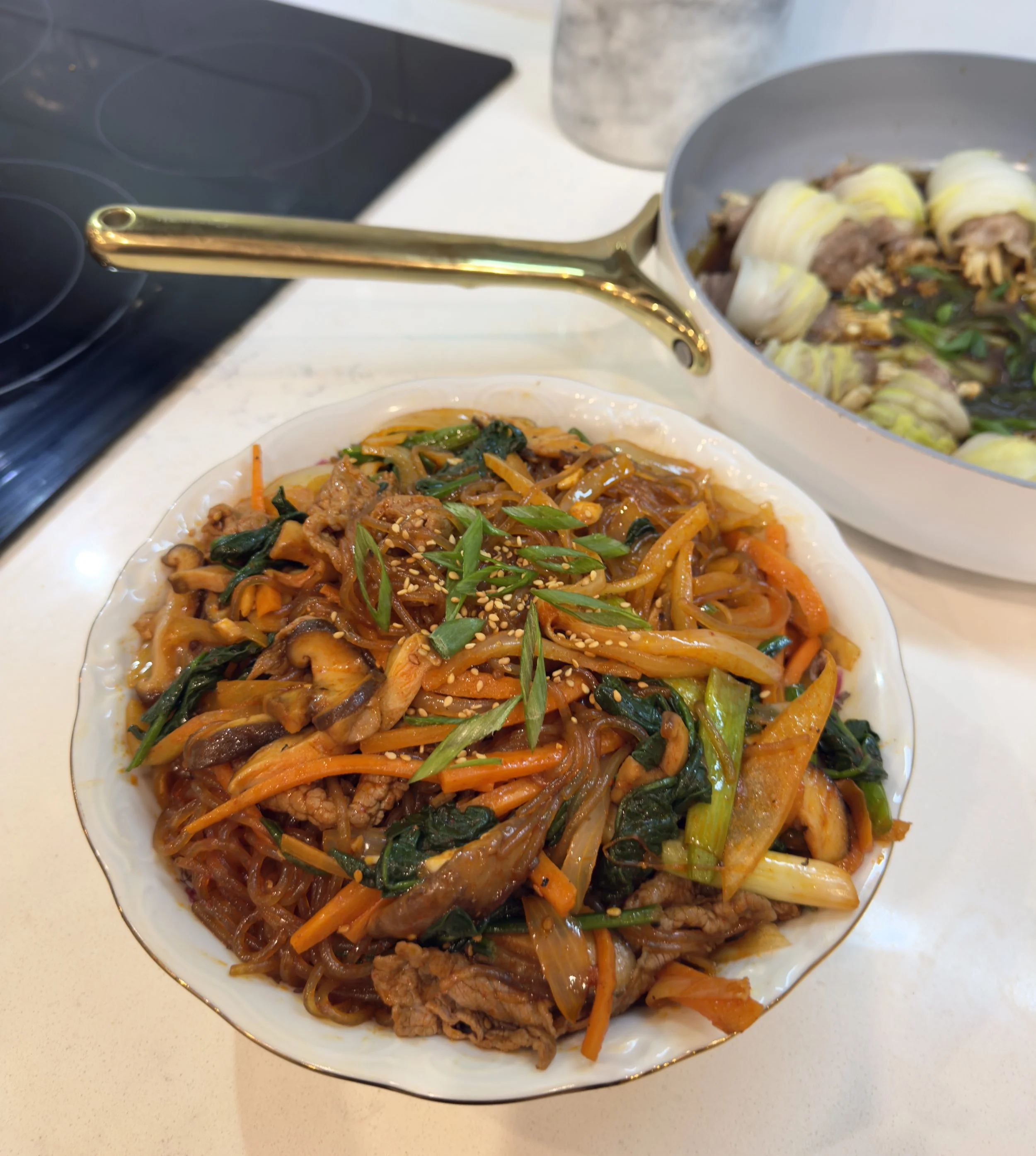 Spicy Japchae