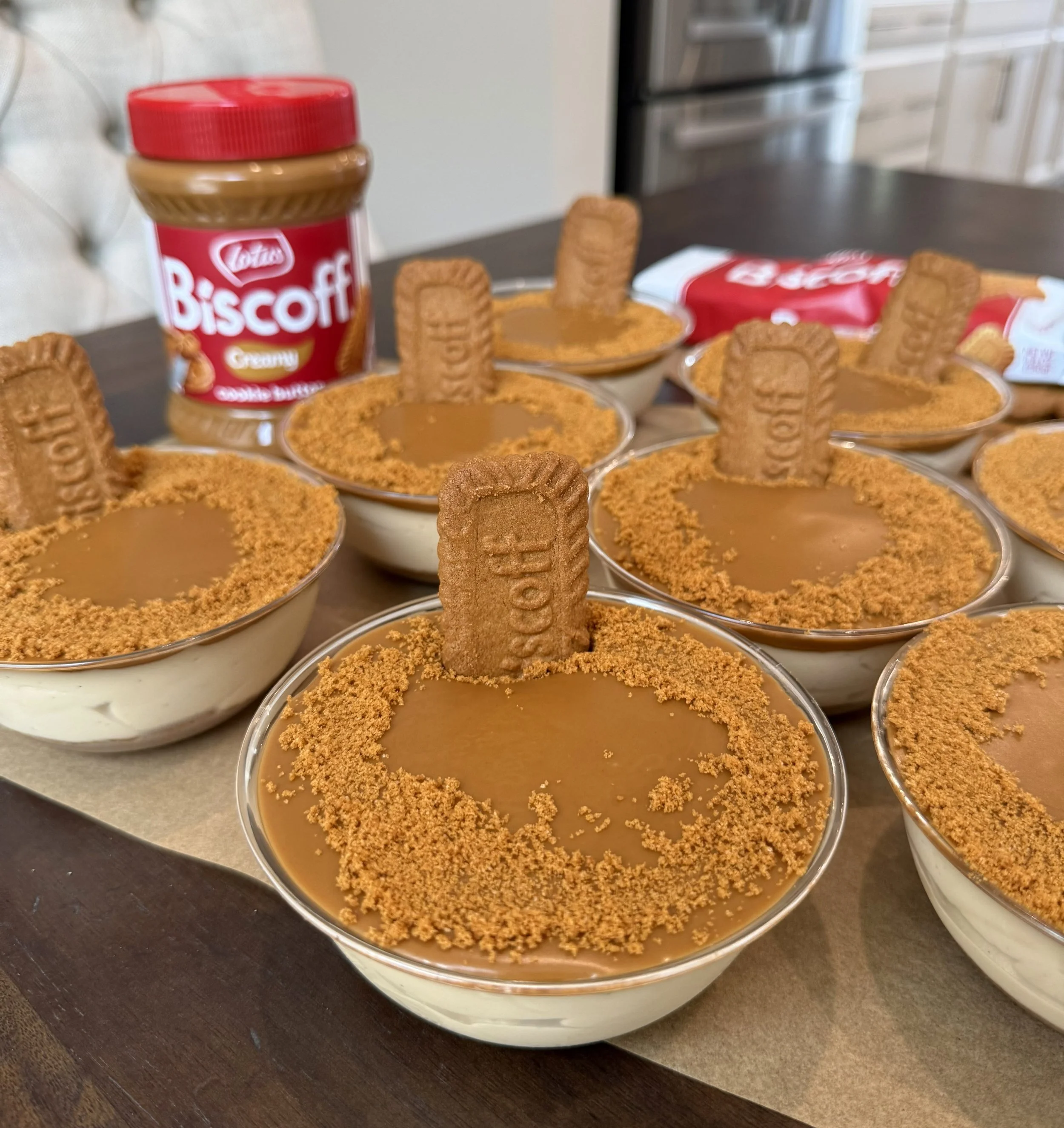 No-Bake Biscoff Cheesecake Cups