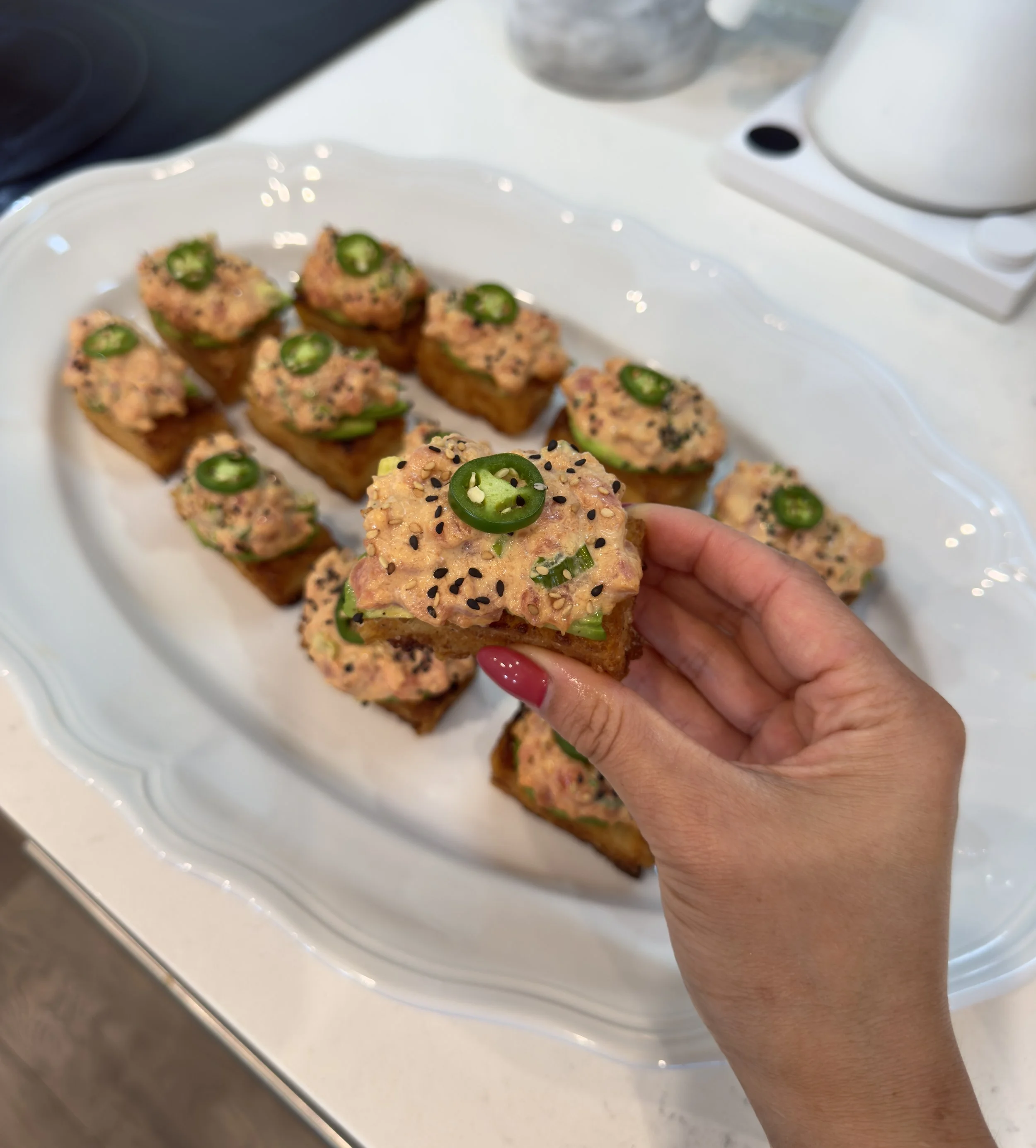 Restaurant Style Spicy Tuna Crispy Rice