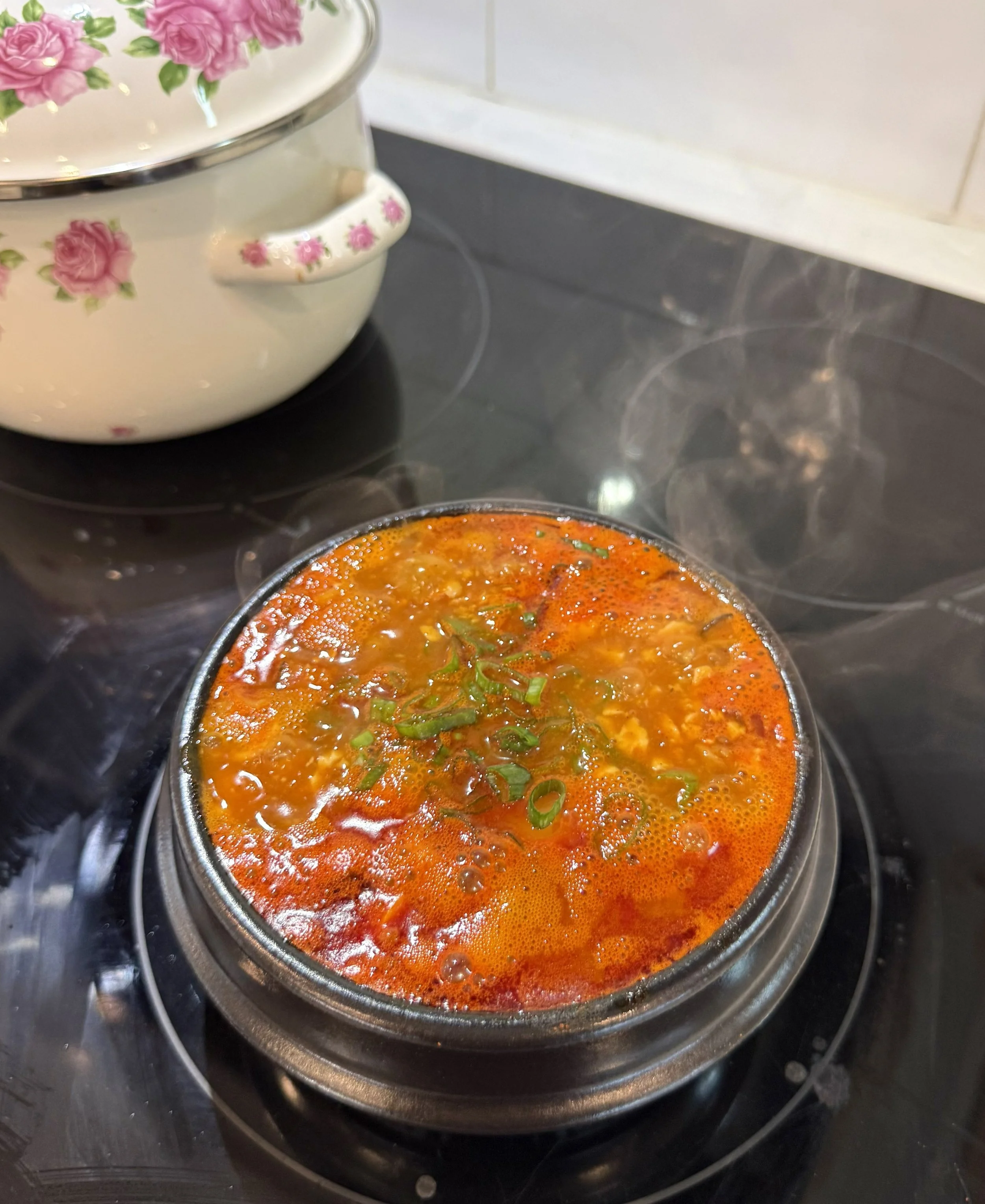 Tofu Seafood Stew (Seafood Sundubu)