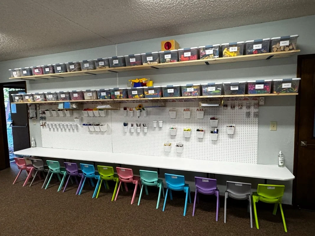 Organized preschool classroom ready for hands-on learning and play.