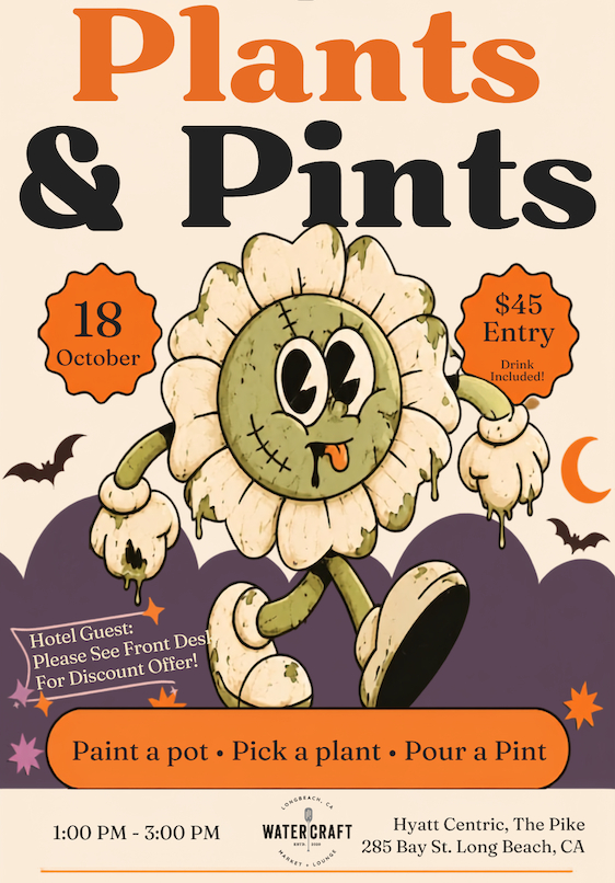 Plants &amp; Pints Spooktacular at Hyatt Centric
