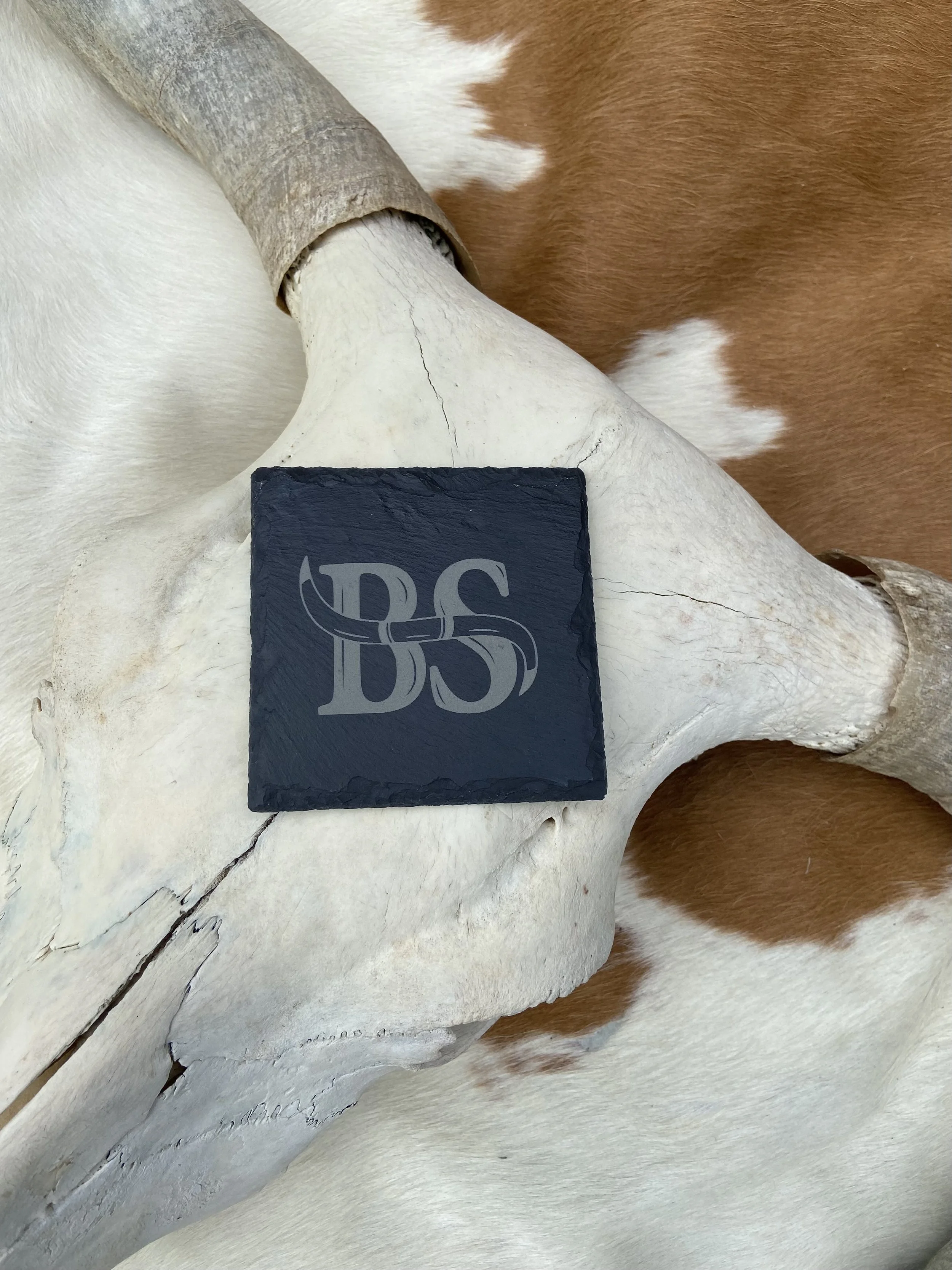 BS Slate Coaster Set of 4