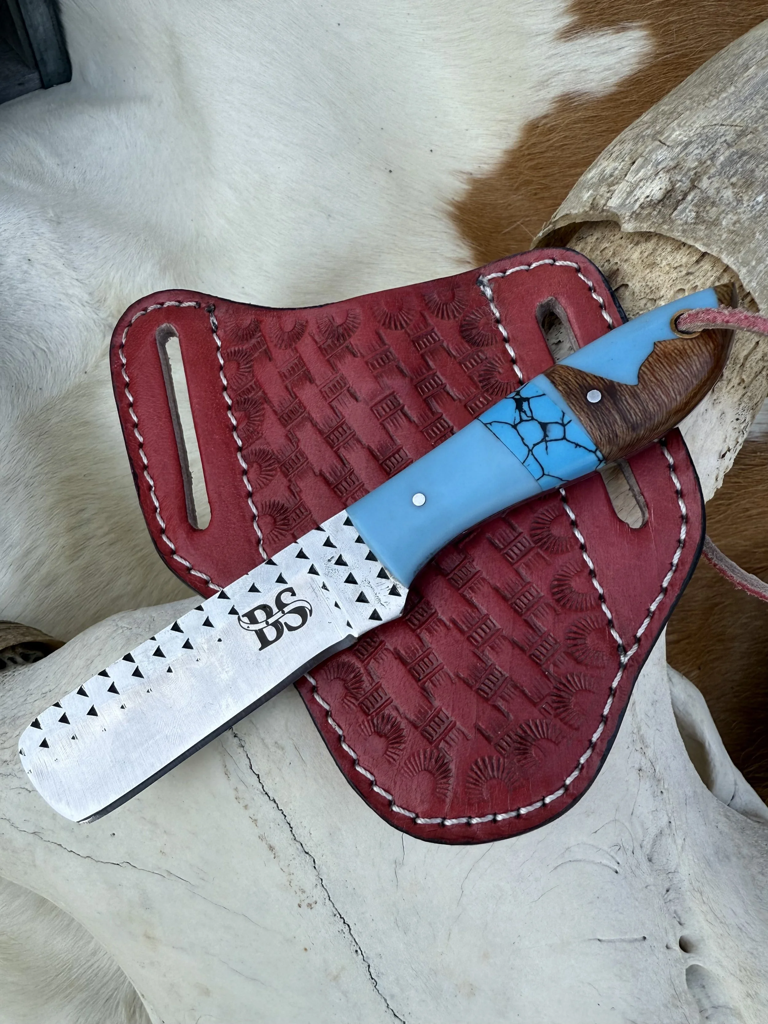 BS Bull Cutter Knife/Sheath