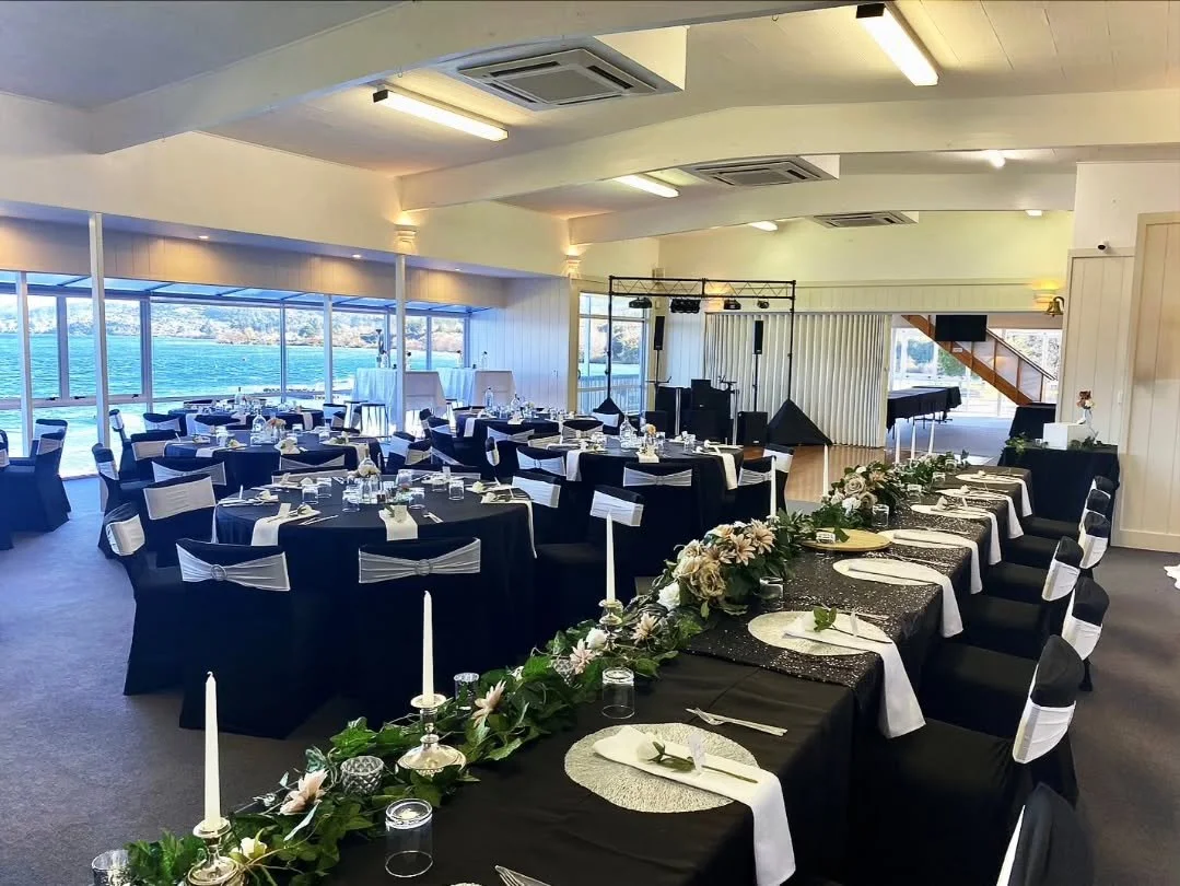 Your next private event deserves a room that does the work for you. 

Weddings. Birthday celebrations. Work functions.
Whatever you're planning, we have the space for it. 

The Lake Taupo Yacht Club is available for bookings. 

Contact us today for m