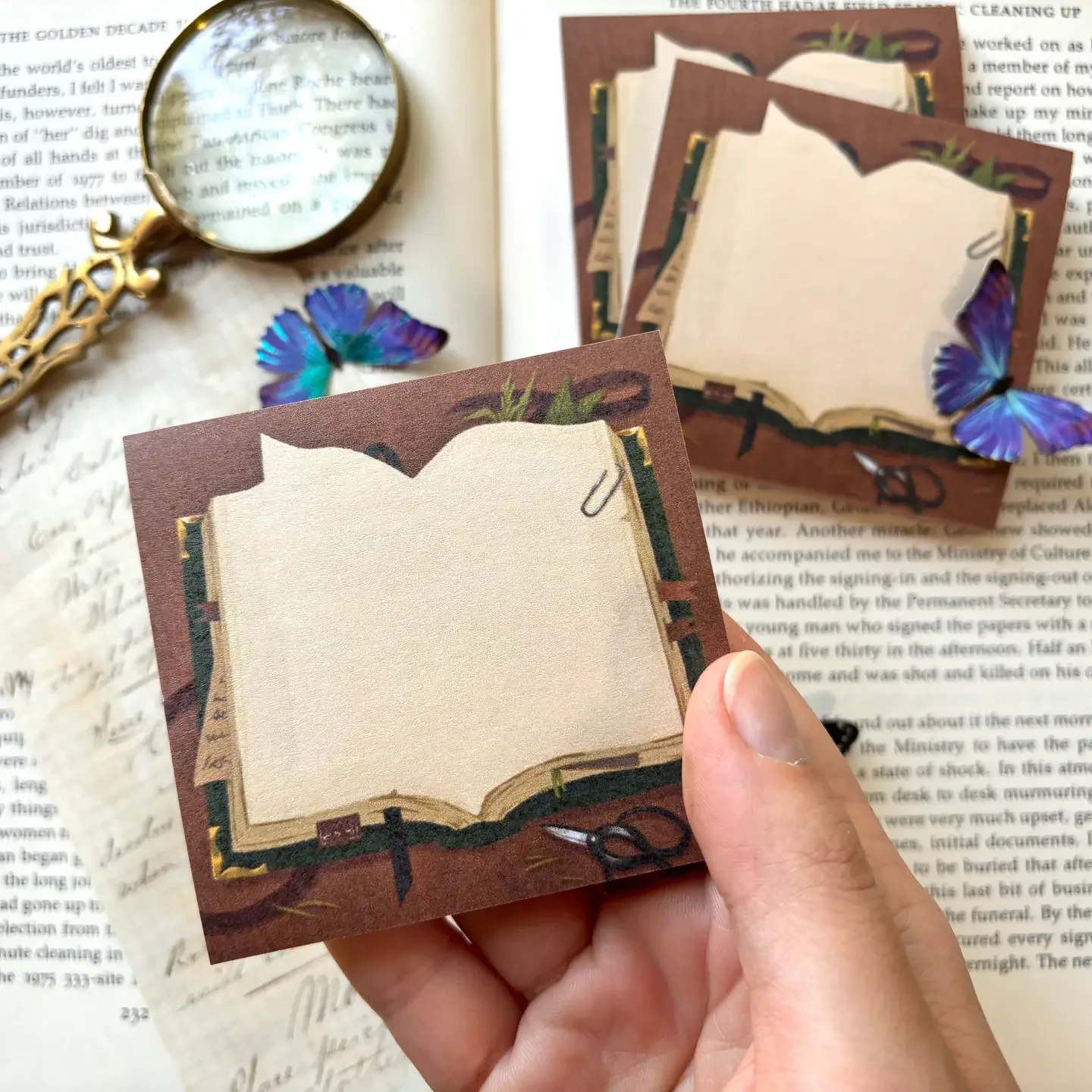 Botanist Book Sticky Notes.webp