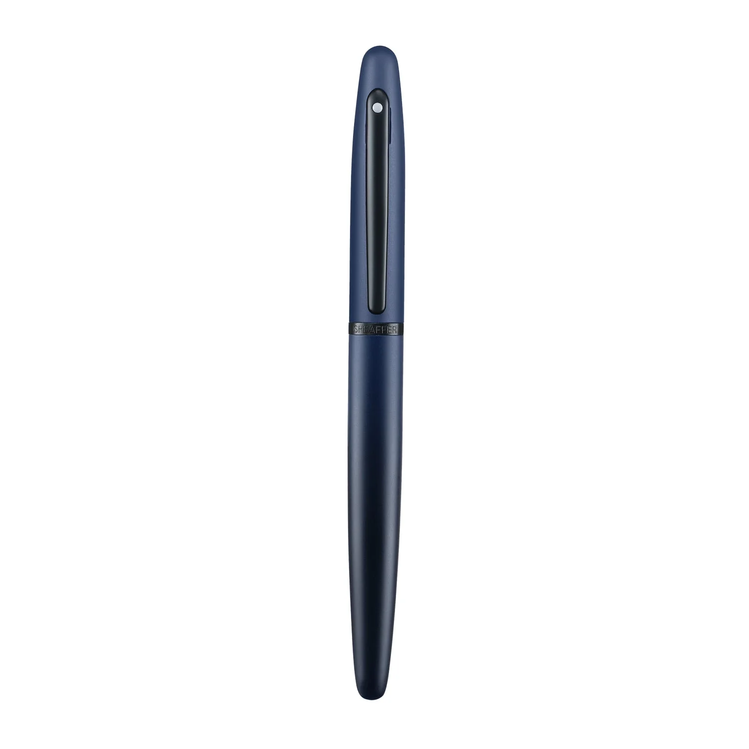 Sheaffer Matte Blue Black Fountain Closed.webp