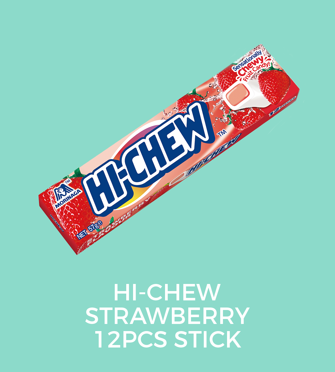 strawberry stick  FLAVOUR:   STRAWBERRY  WEIGHT:   57GMS - 12 PCS WHERE TO BUY >>
