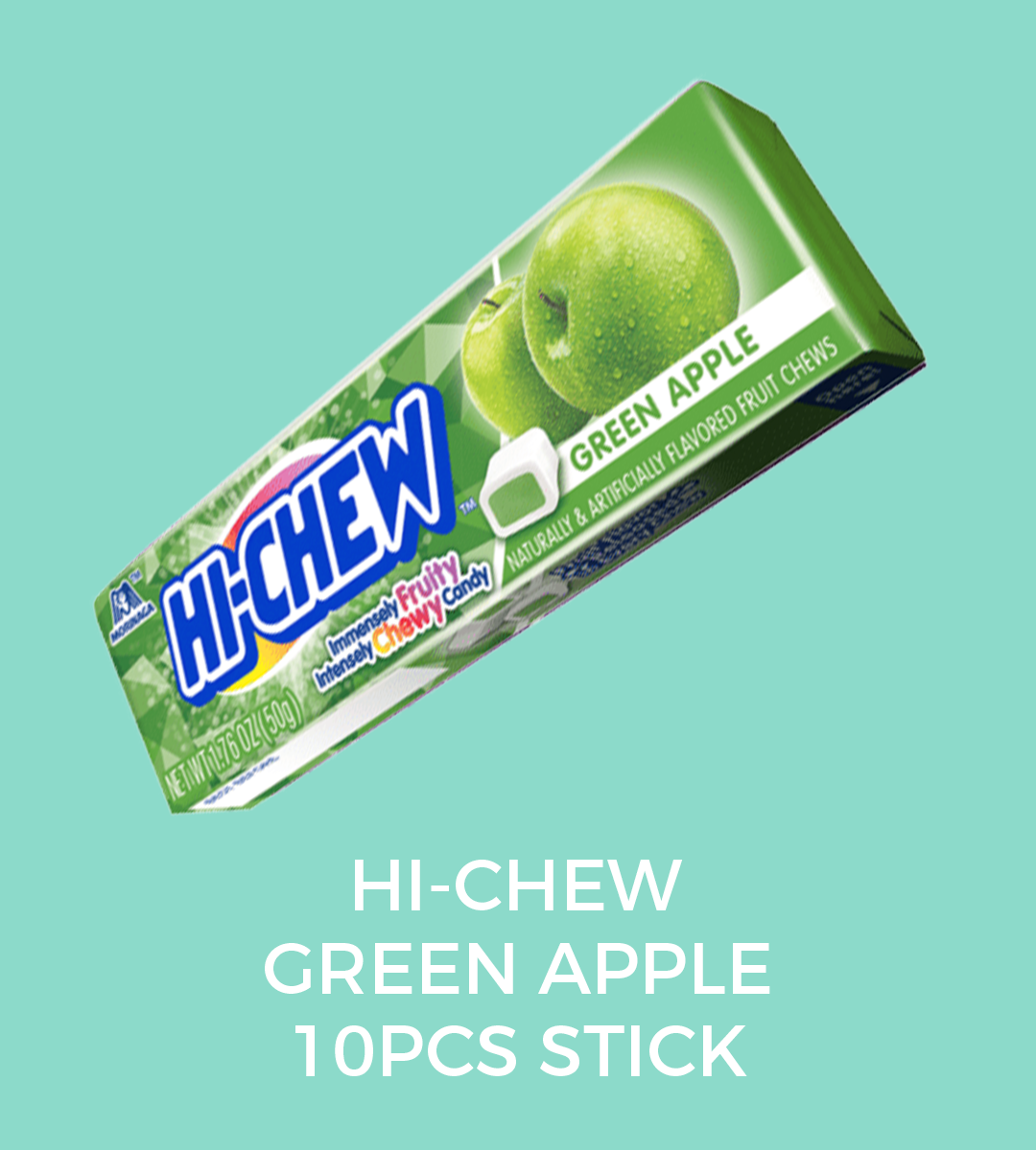 green apple STICK  FLAVOUR:   green apple  WEIGHT:   50GMS - 10 PCS