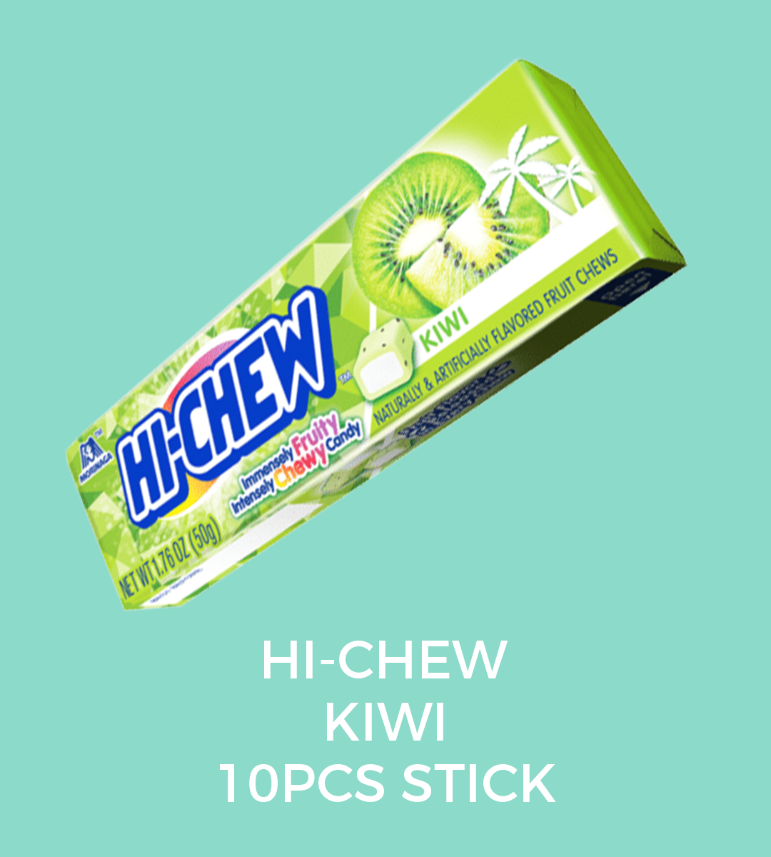 kiwi STICK  FLAVOUR:   kiwi  WEIGHT:   50GMS - 10 PCS