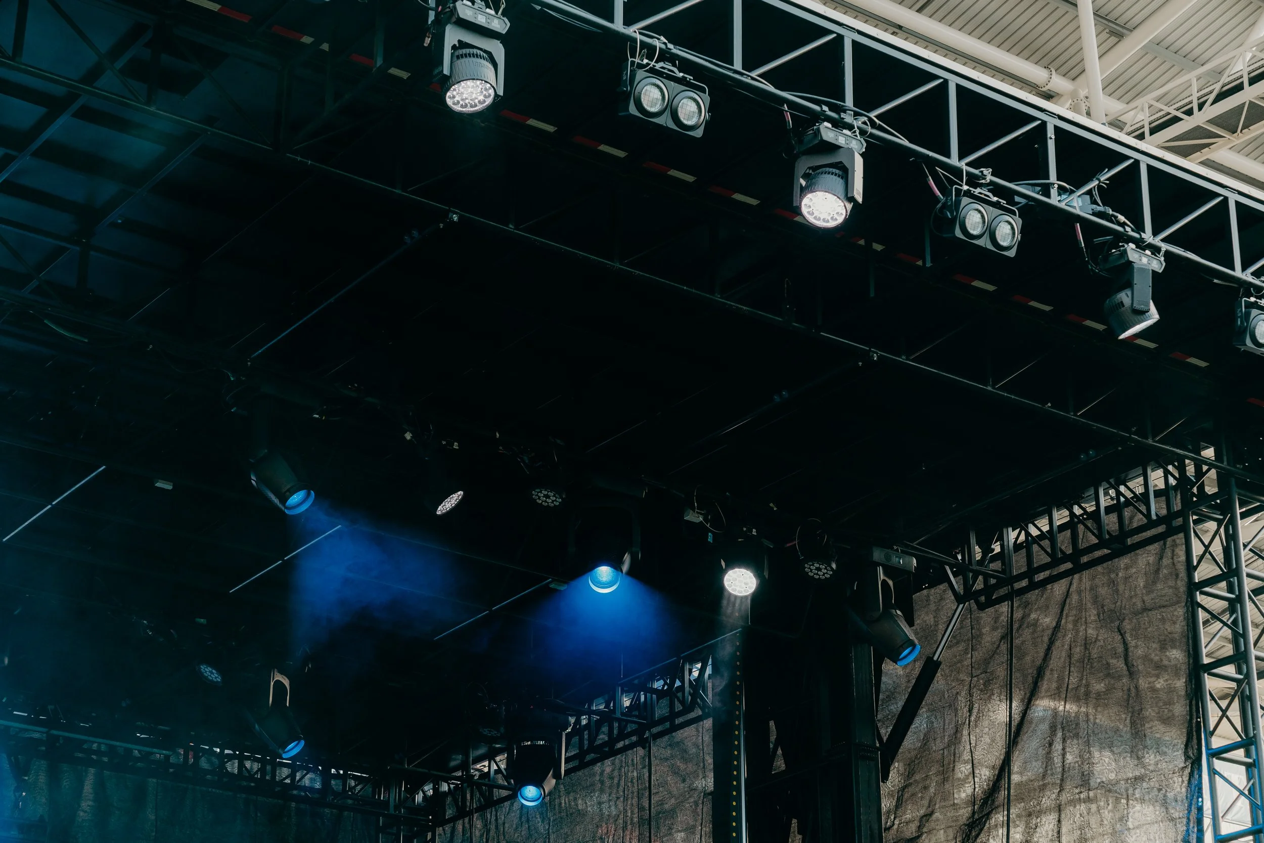 Lighting Rigging | Detail | Matariki mā Puaka - Ōtepoti | Dunedin 