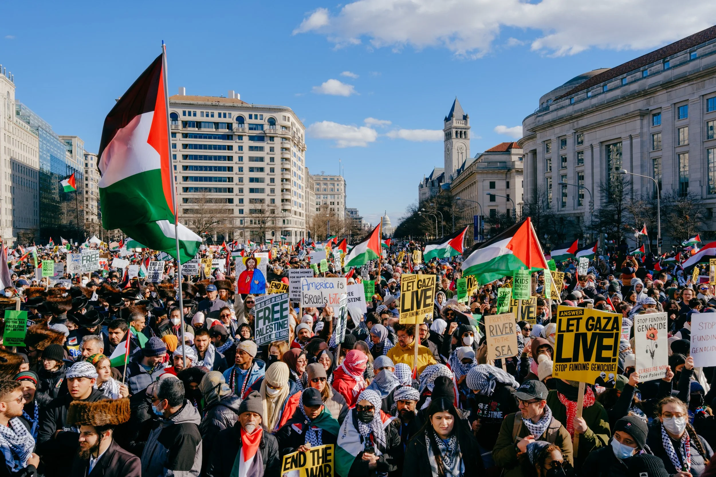 2023 Largest pro-Palestine protest in U.S. history