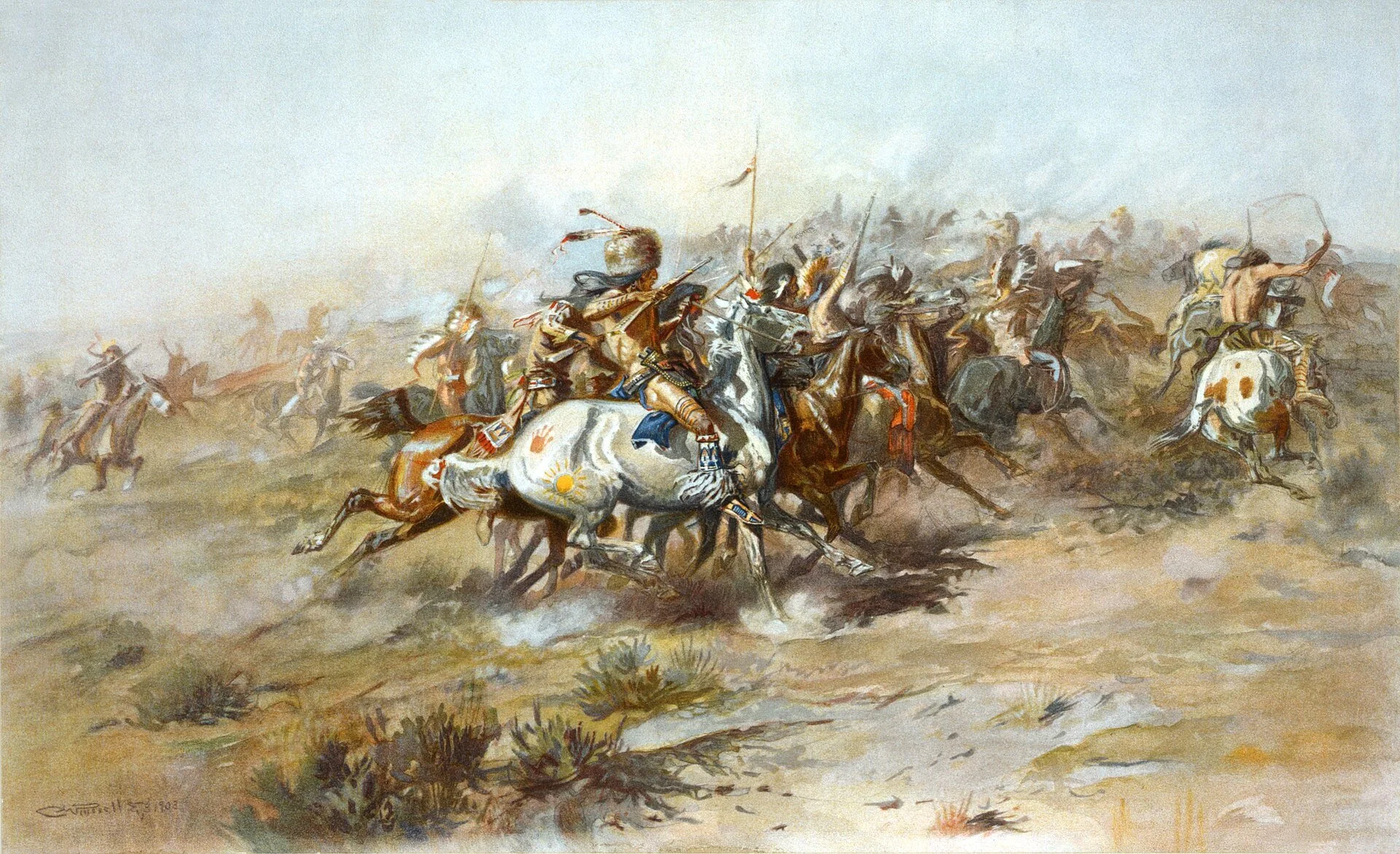 1876 The Battle of the Greasy Grass