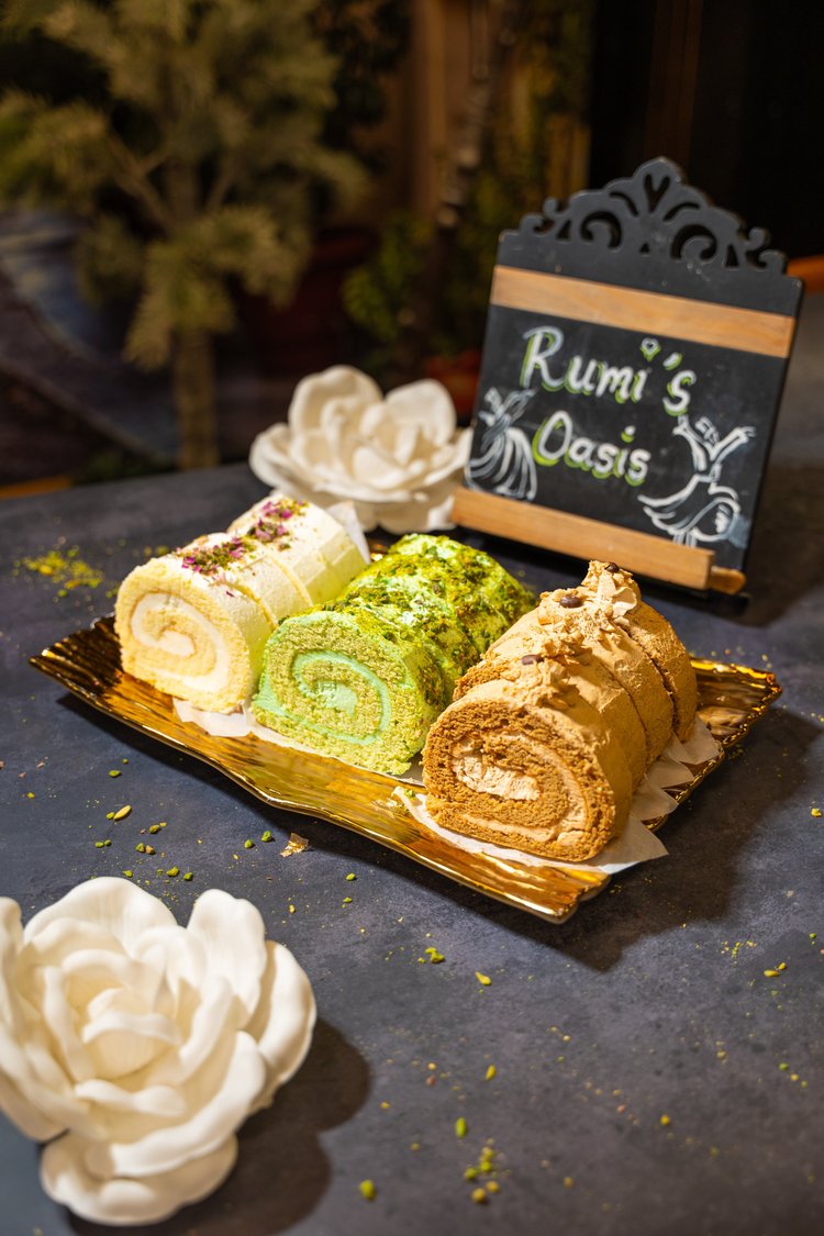Desserts, restaurant food photography