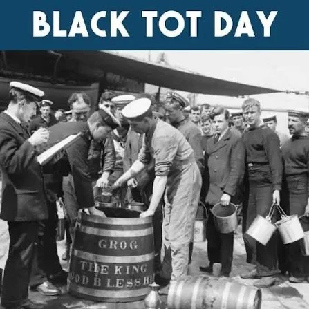 🏴&zwj;☠️🥃 HAPPY BLACK TOT DAY! 🥃🏴&zwj;☠️

On July 31, 1970, the Royal Navy did something that would be unthinkable to most rum enthusiasts today: they stopped giving sailors their daily rum ration. 😱

For more than 300 years, British sailors rec