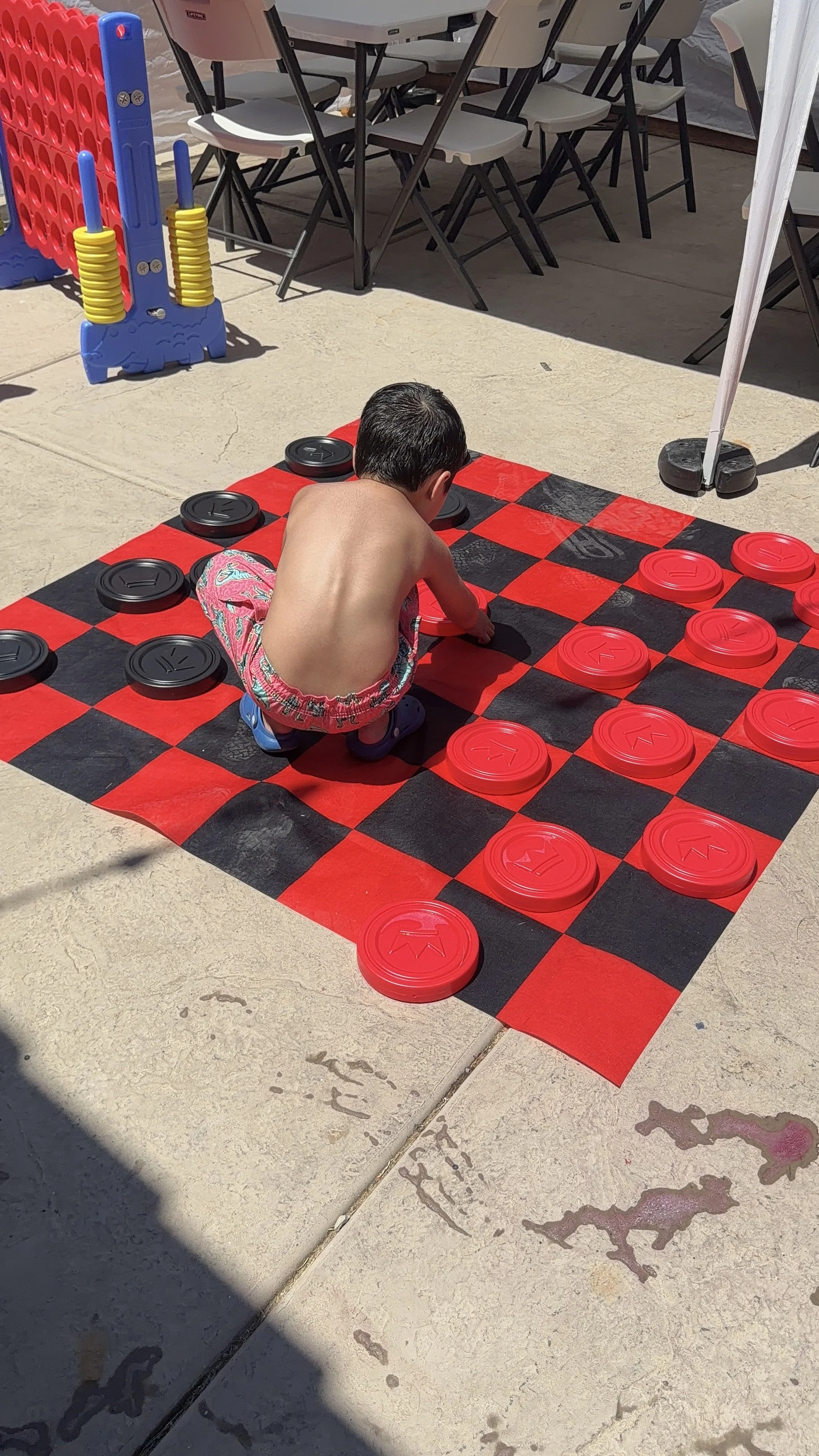 Giant Checkers Rental