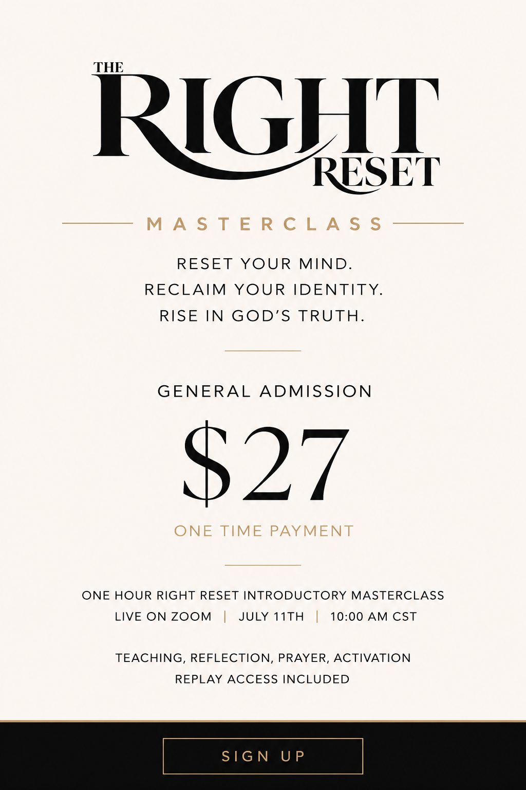 General Admission