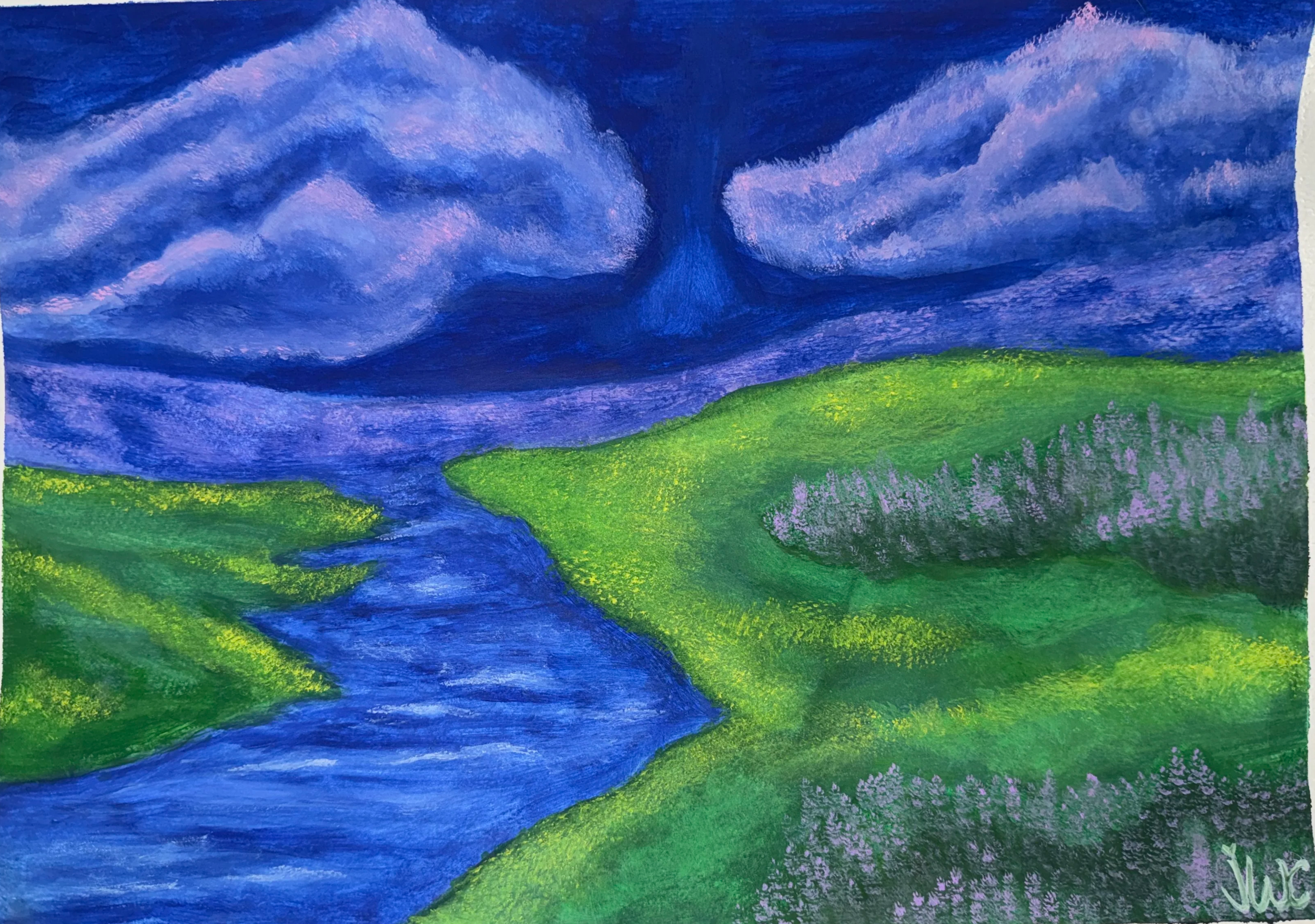 Dreamy Meadow (Print)