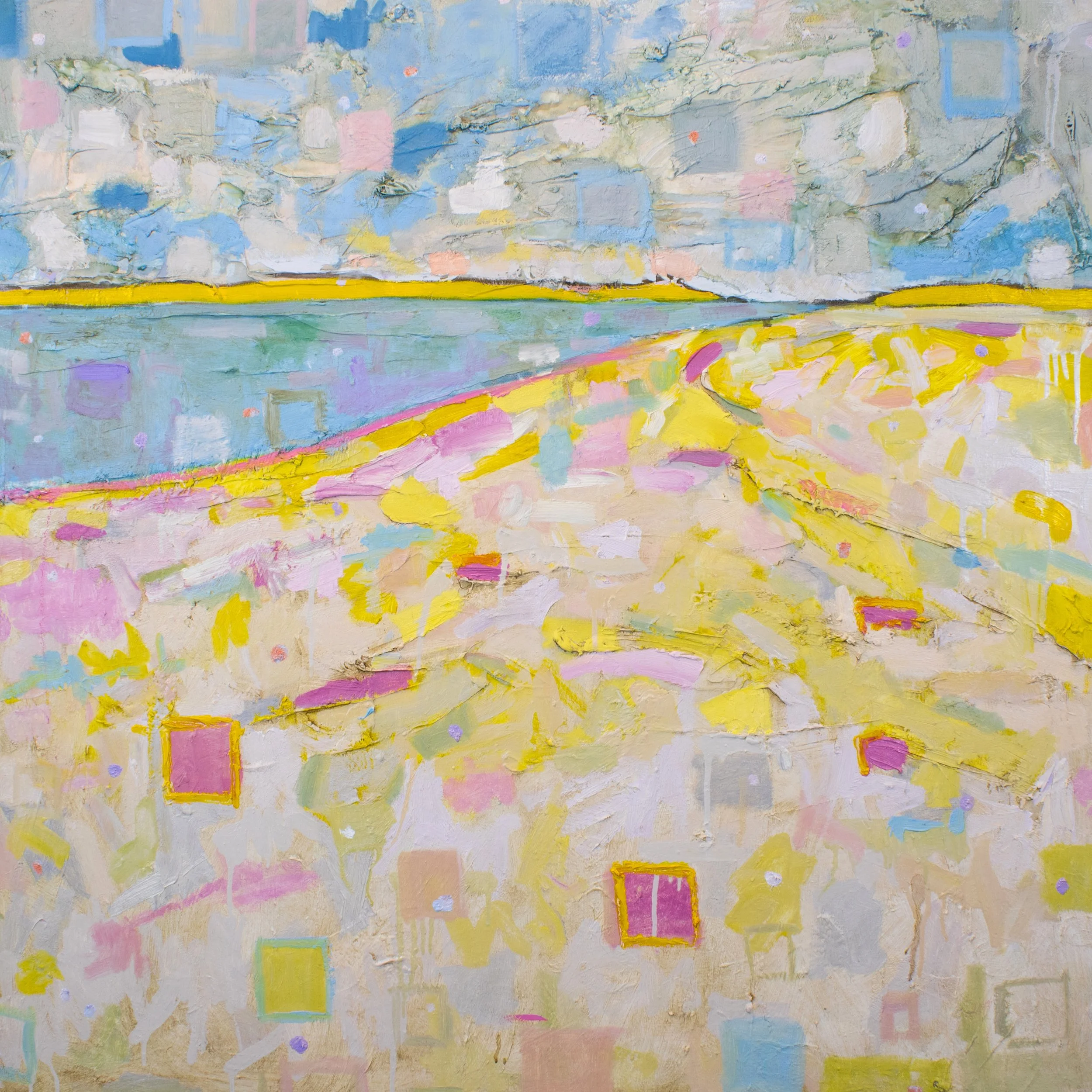 'Queenscliff' (2025)
Oil on canvas
100 cm x 100 cm
Unframed, certificate of authenticity
Signed verso
$6000 AUD