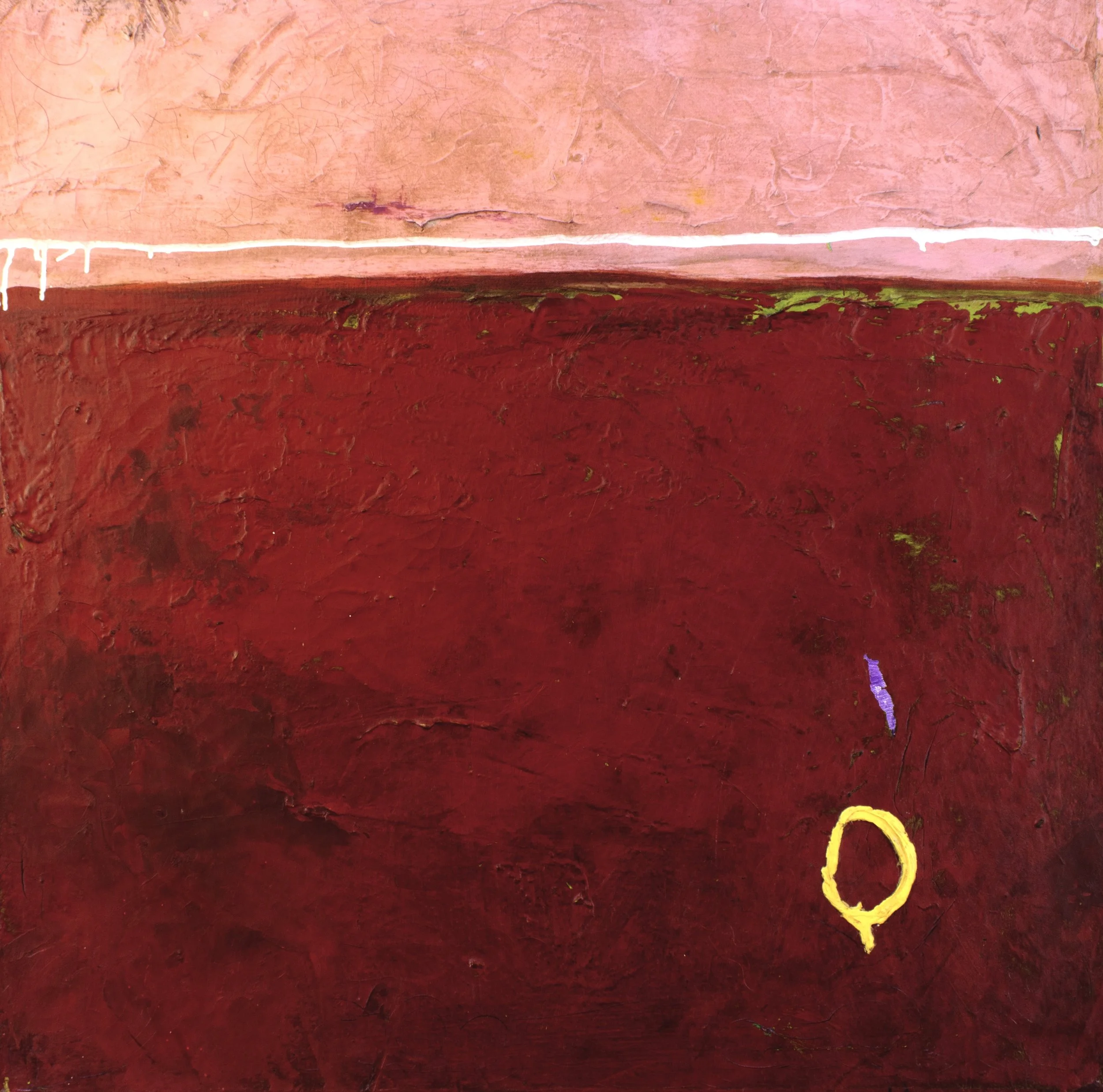 'Popscape' (2000)
Oil, enamel on canvas
68 cm x 68 cm
Unframed, certificate of authenticity
Signed verso
Artist collection