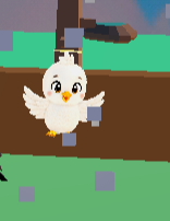Holy Spirit Bird: Chibi Milton Grace Garden Game Character 3D Model