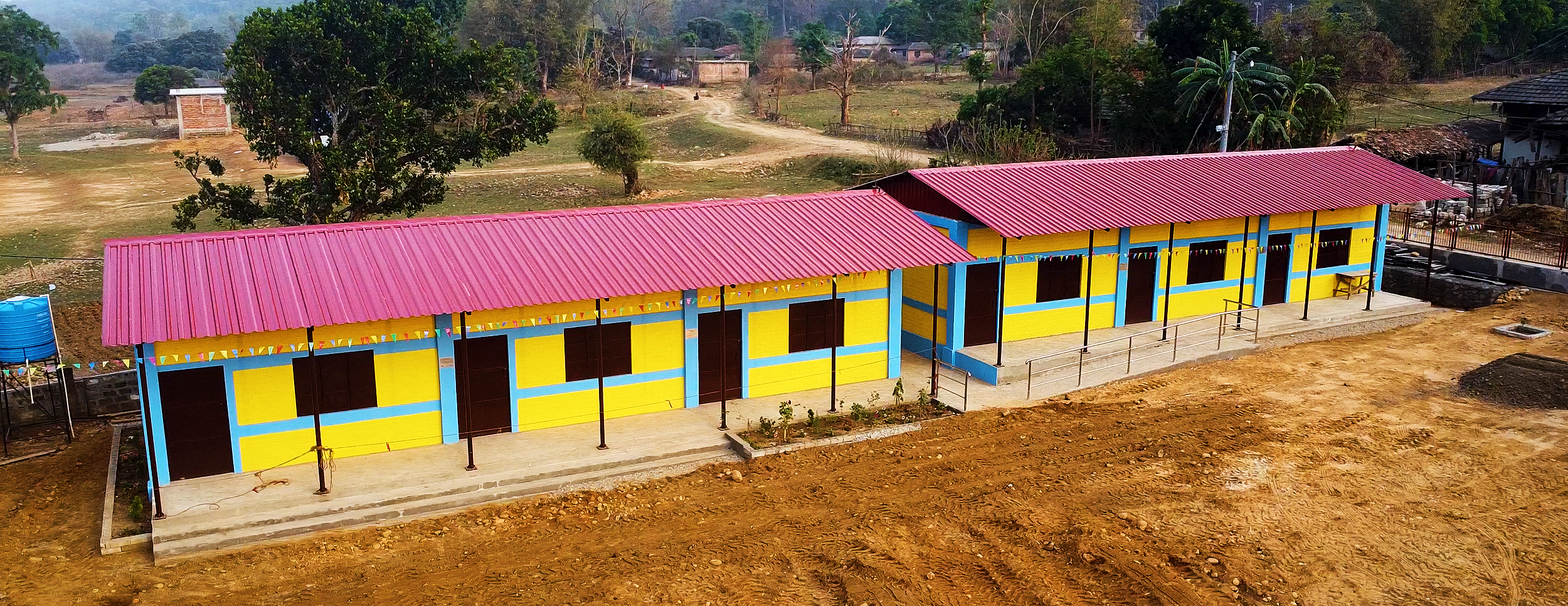 School in rural Nepal