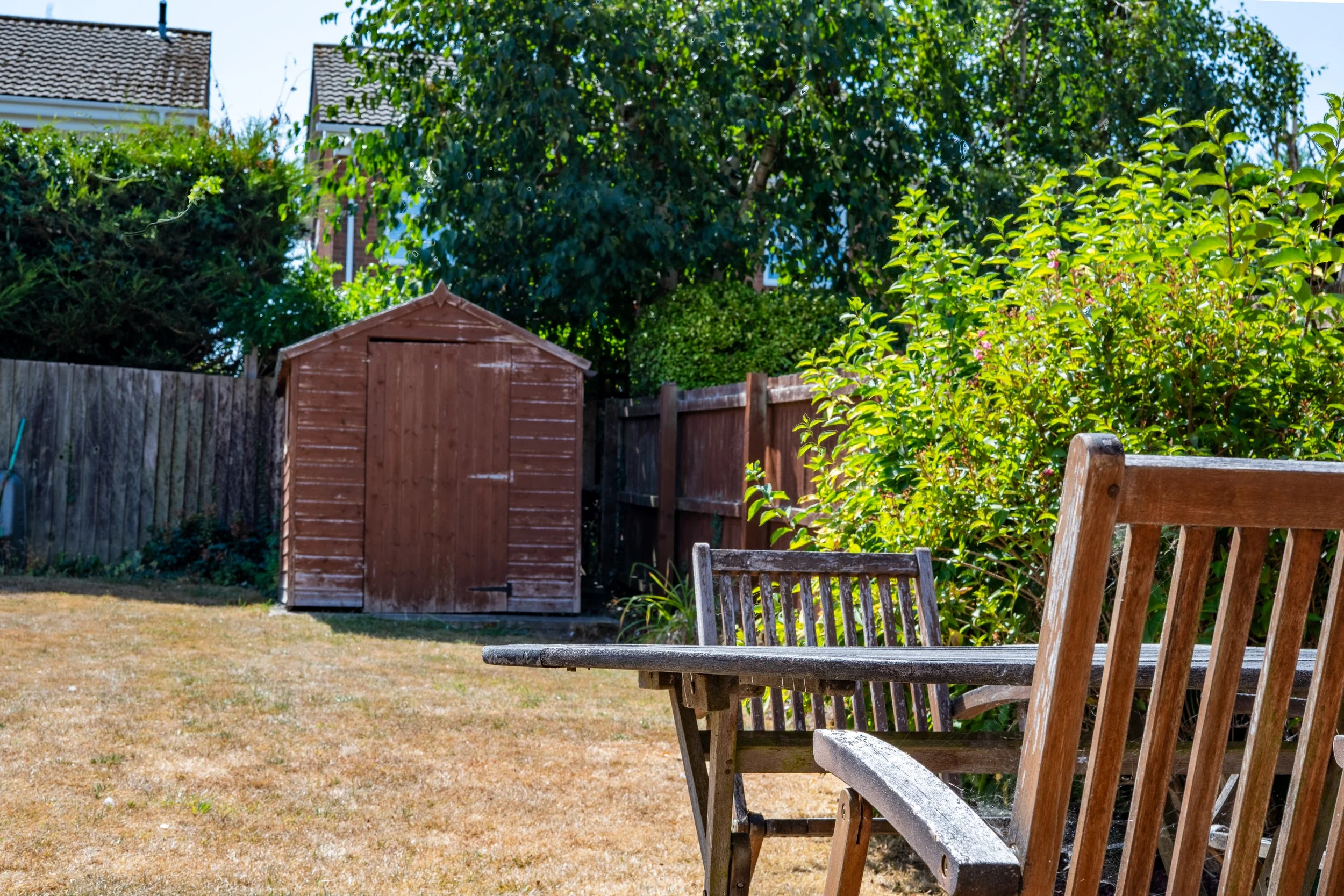 Garden pre-refurbishment imagery