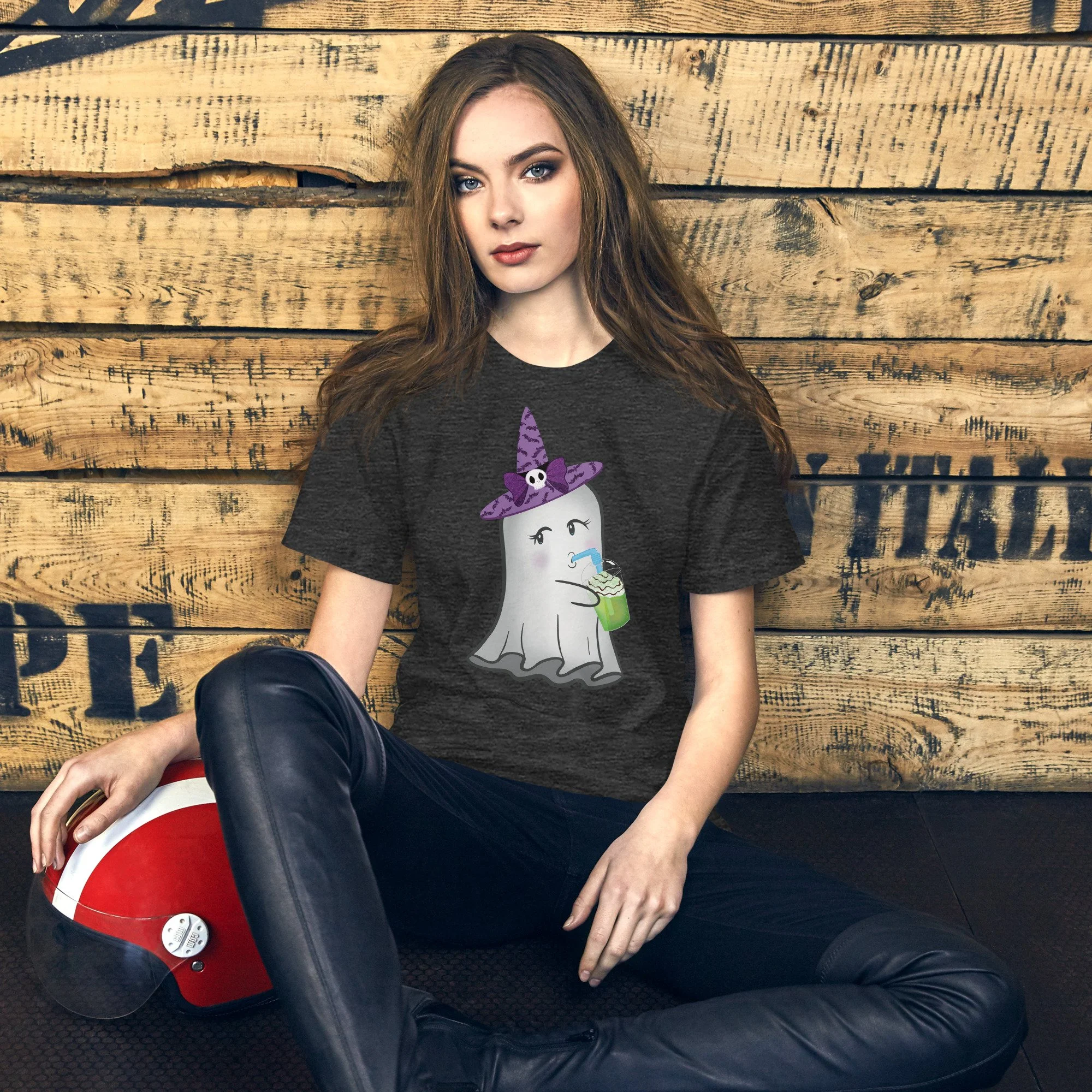 Witchy Phantom Frappuccino - Bella + Canvas 3001 Unisex t-shirt