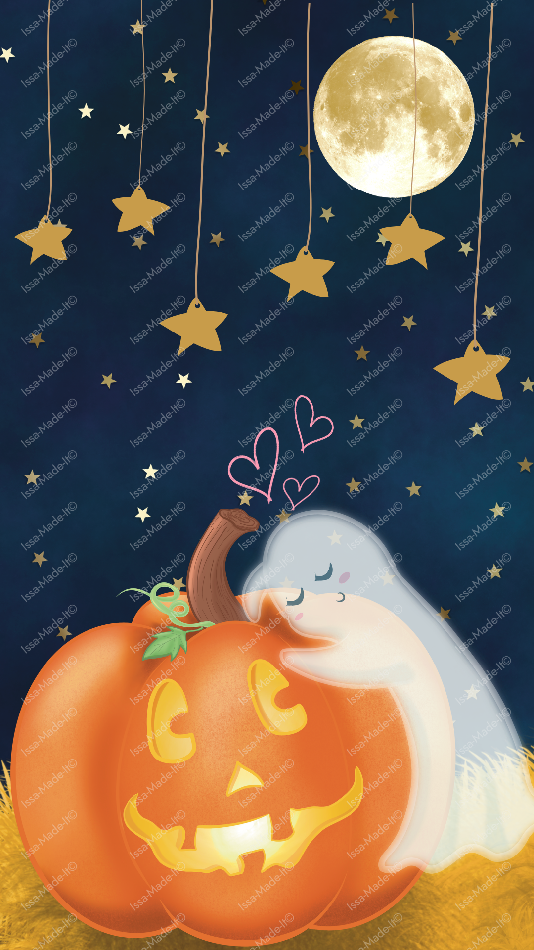 Ghost Hug Wallpapers (Phone +Tablet wallpapers Digital Download)