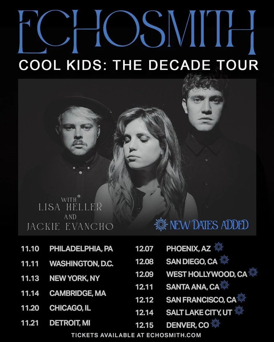 echosmith “the decades” tour