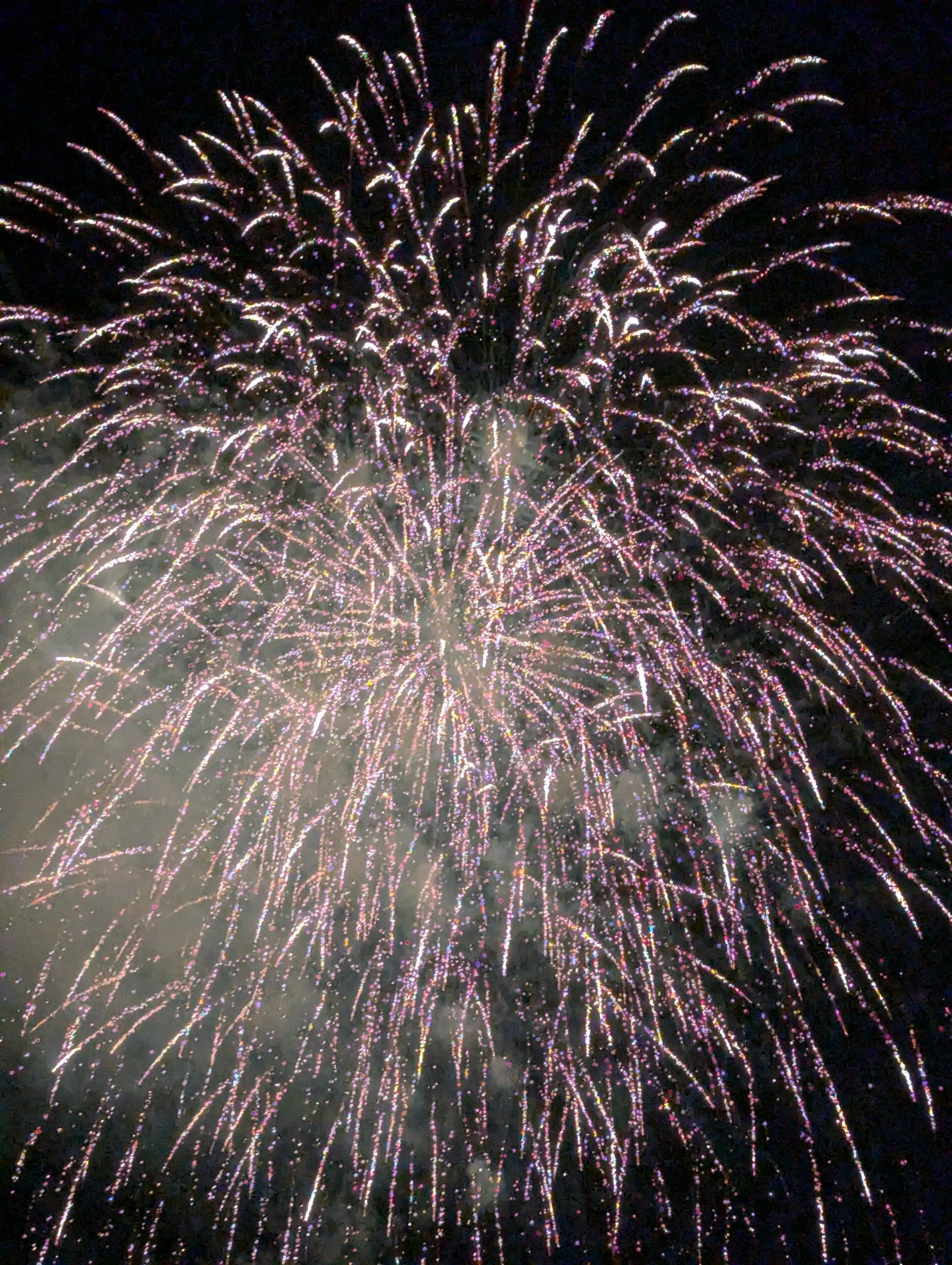 Fireworks on Chirihama Beach